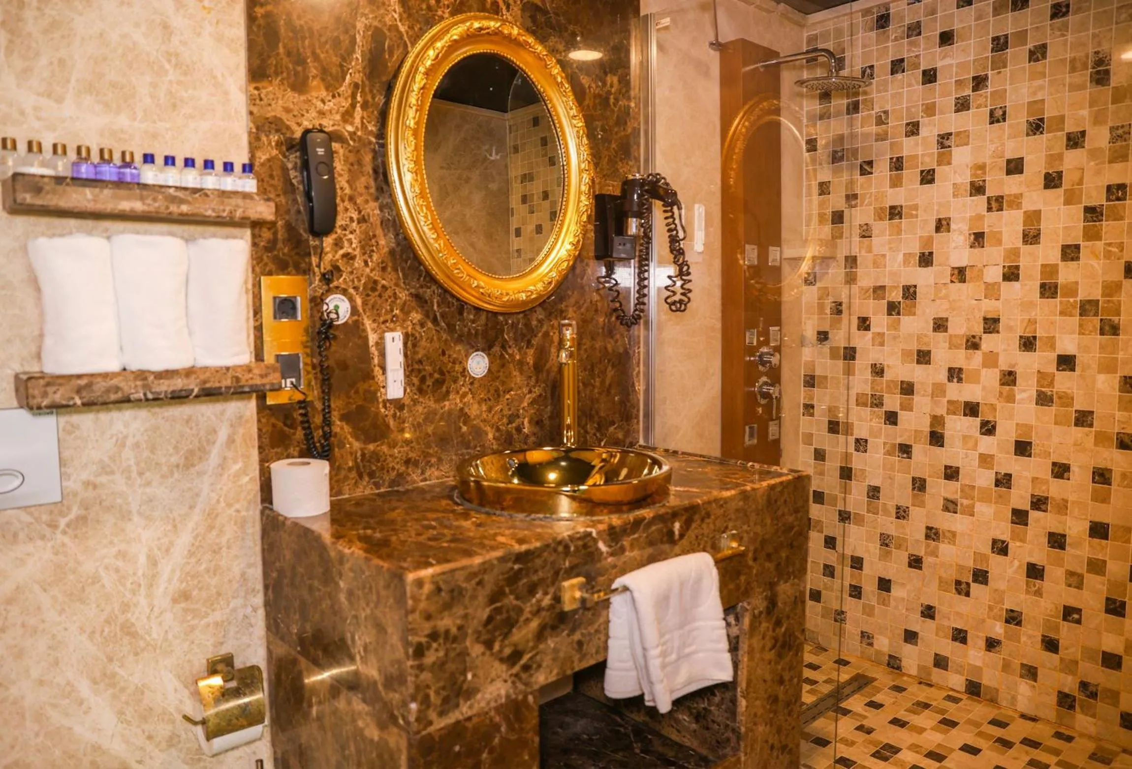 Shower in The Hera Platinum Hotel