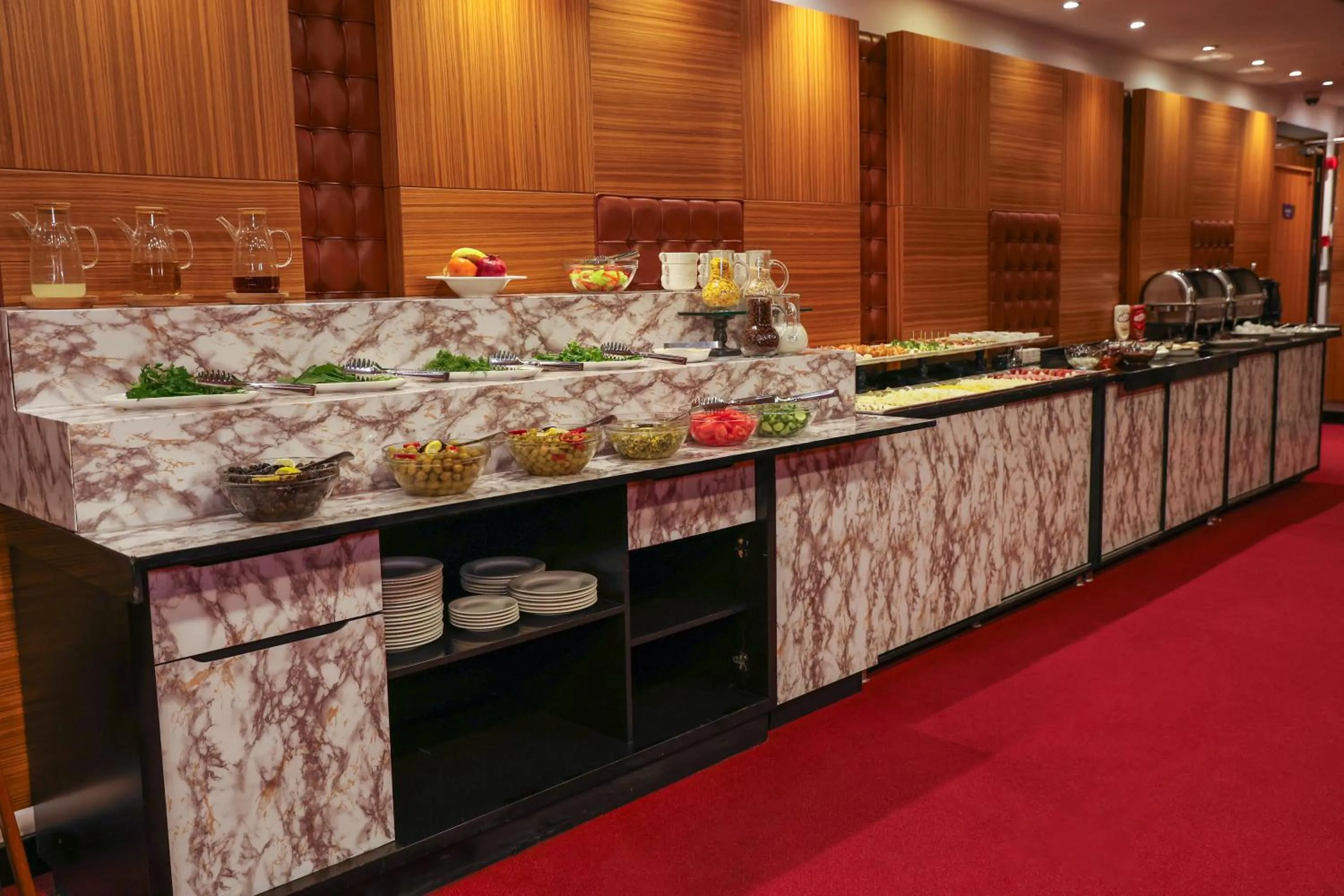 Breakfast in The Hera Platinum Hotel