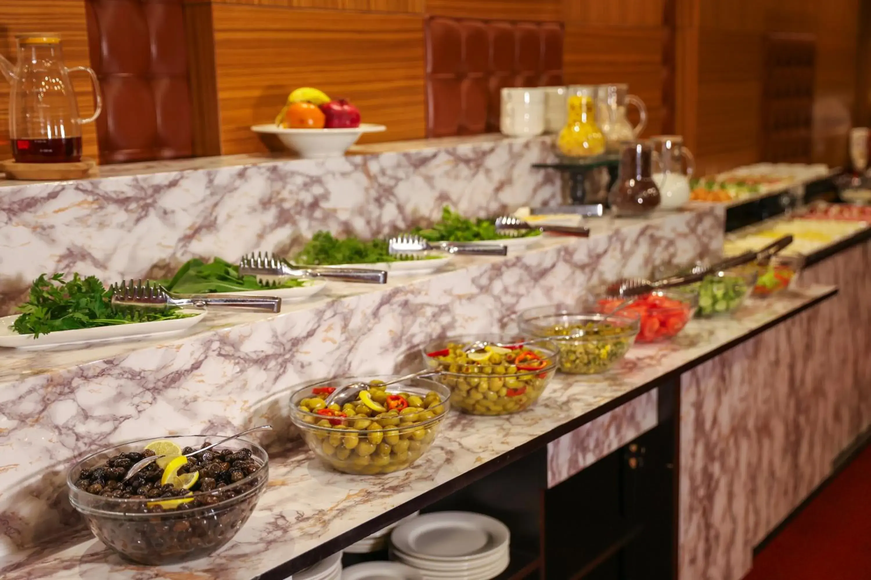 Breakfast in The Hera Platinum Hotel Breakfast in The Hera Platinum Hotel