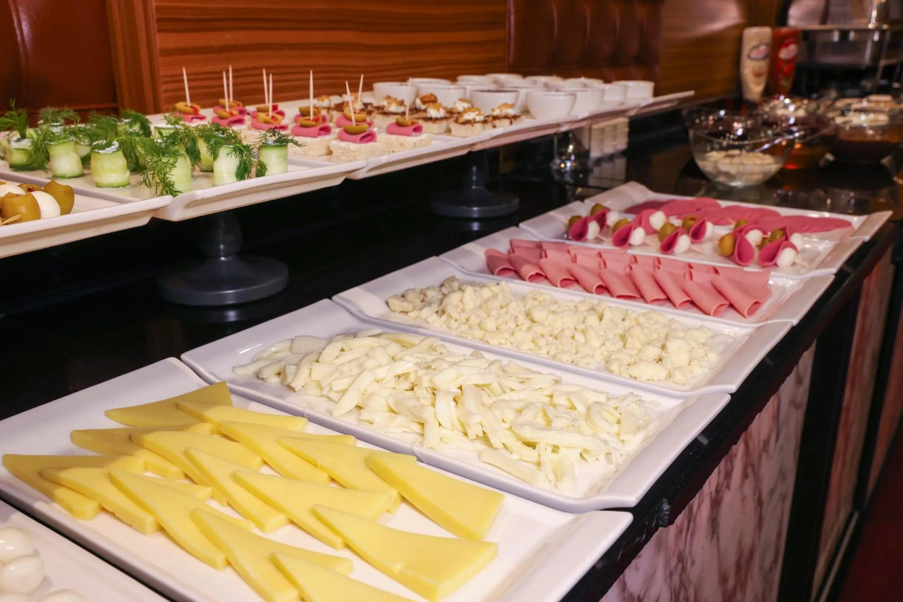 Breakfast in The Hera Platinum Hotel