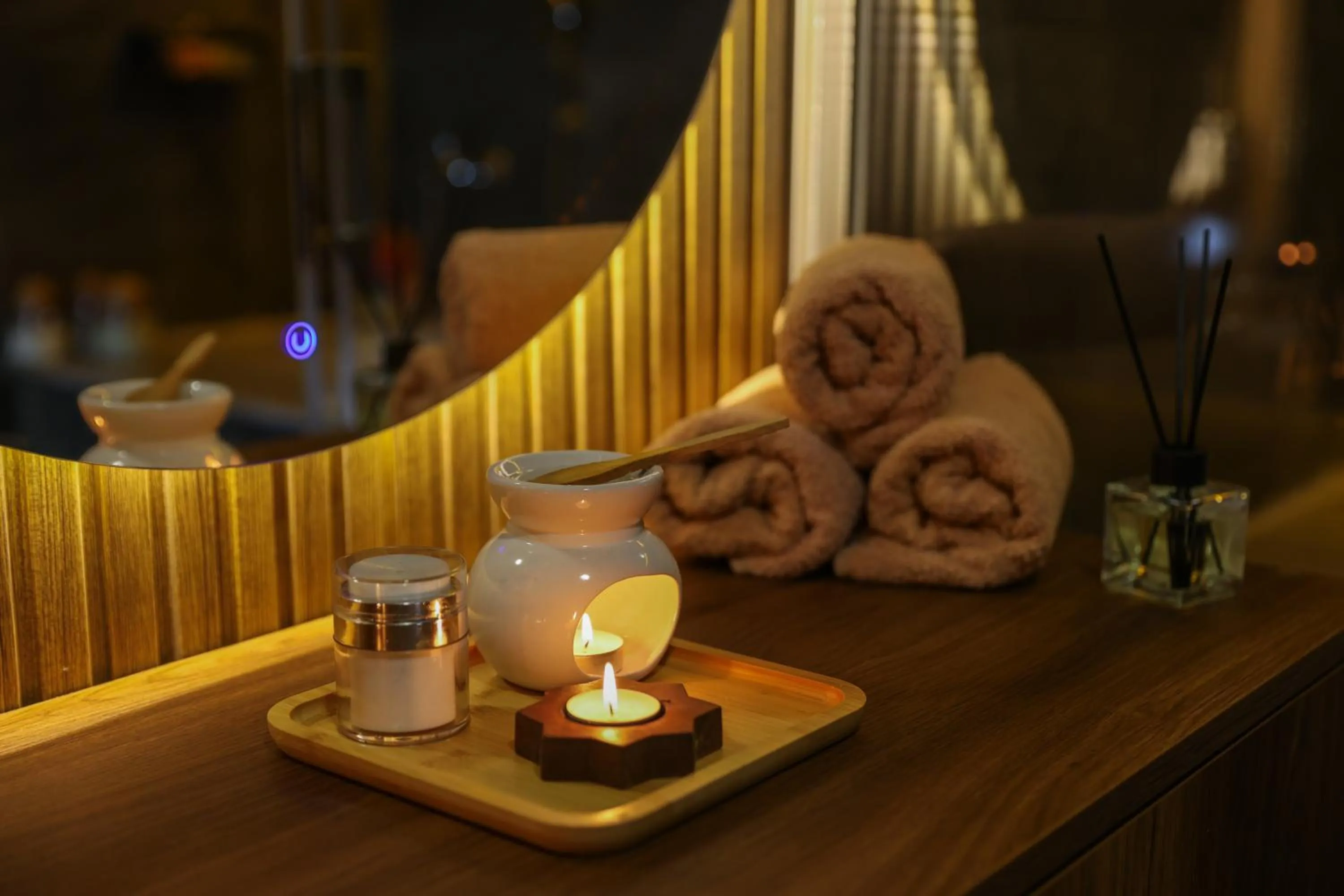 Spa and wellness centre/facilities in The Hera Platinum Hotel