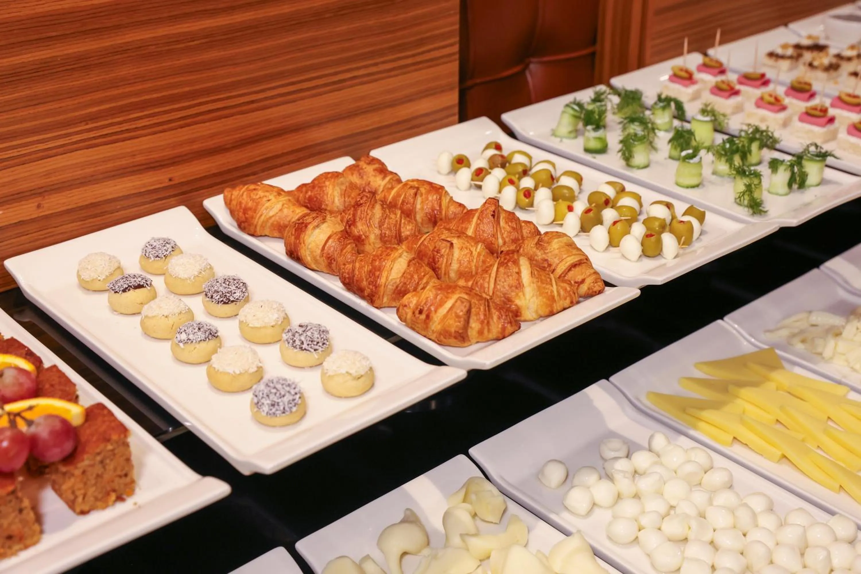 Breakfast in The Hera Platinum Hotel