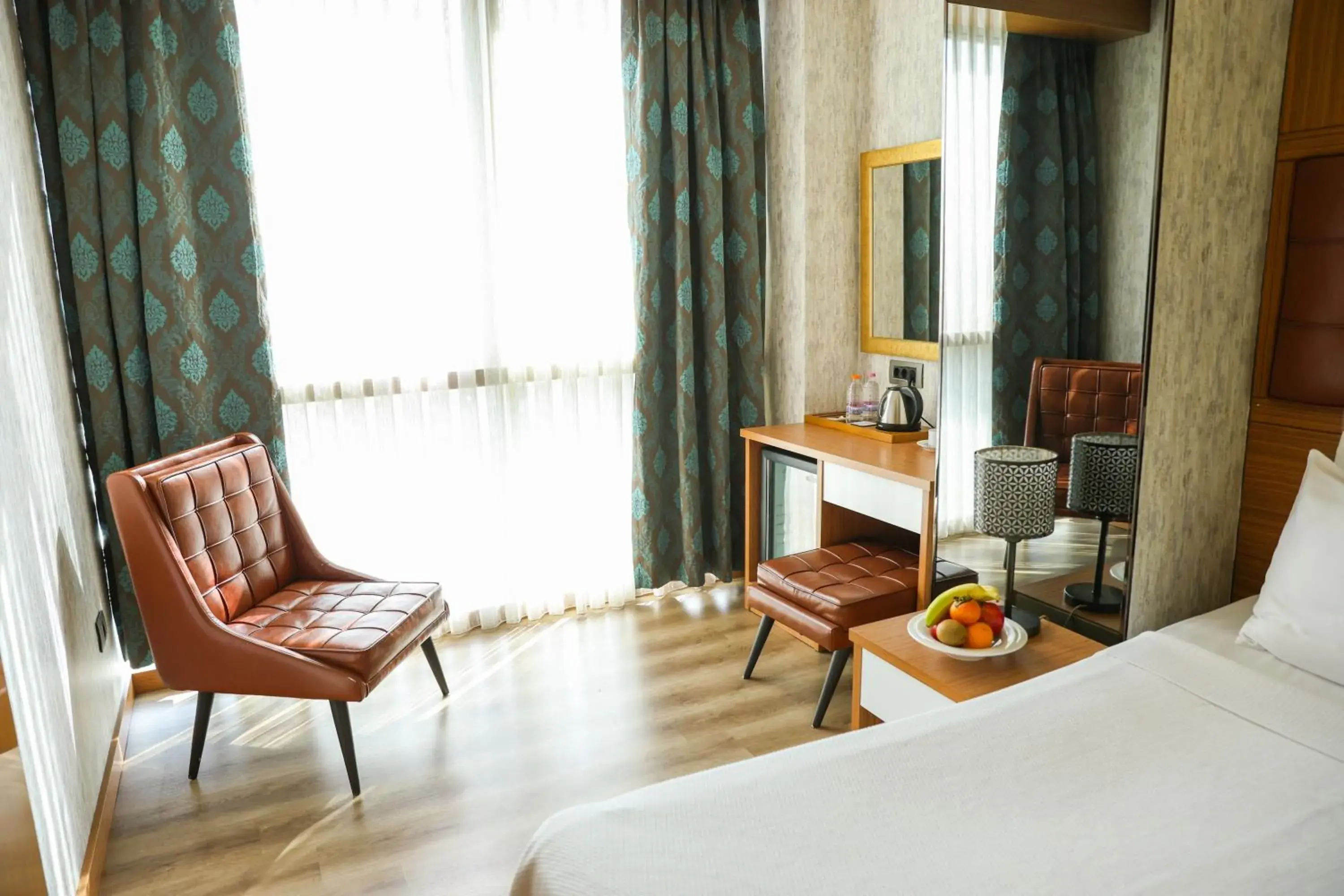 Bed in The Hera Platinum Hotel Bed in The Hera Platinum Hotel