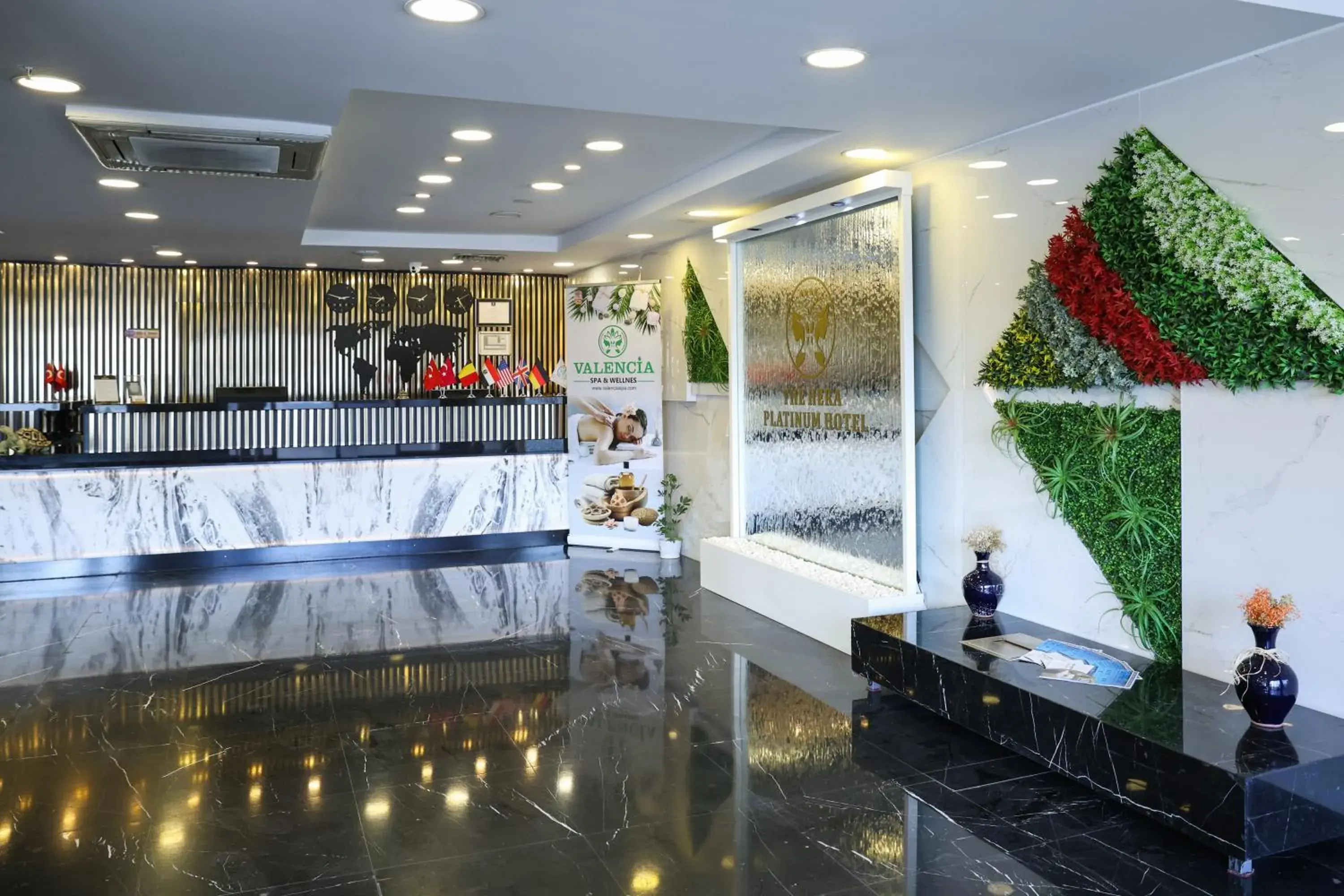 Lobby or reception in The Hera Platinum Hotel Lobby or reception in The Hera Platinum Hotel