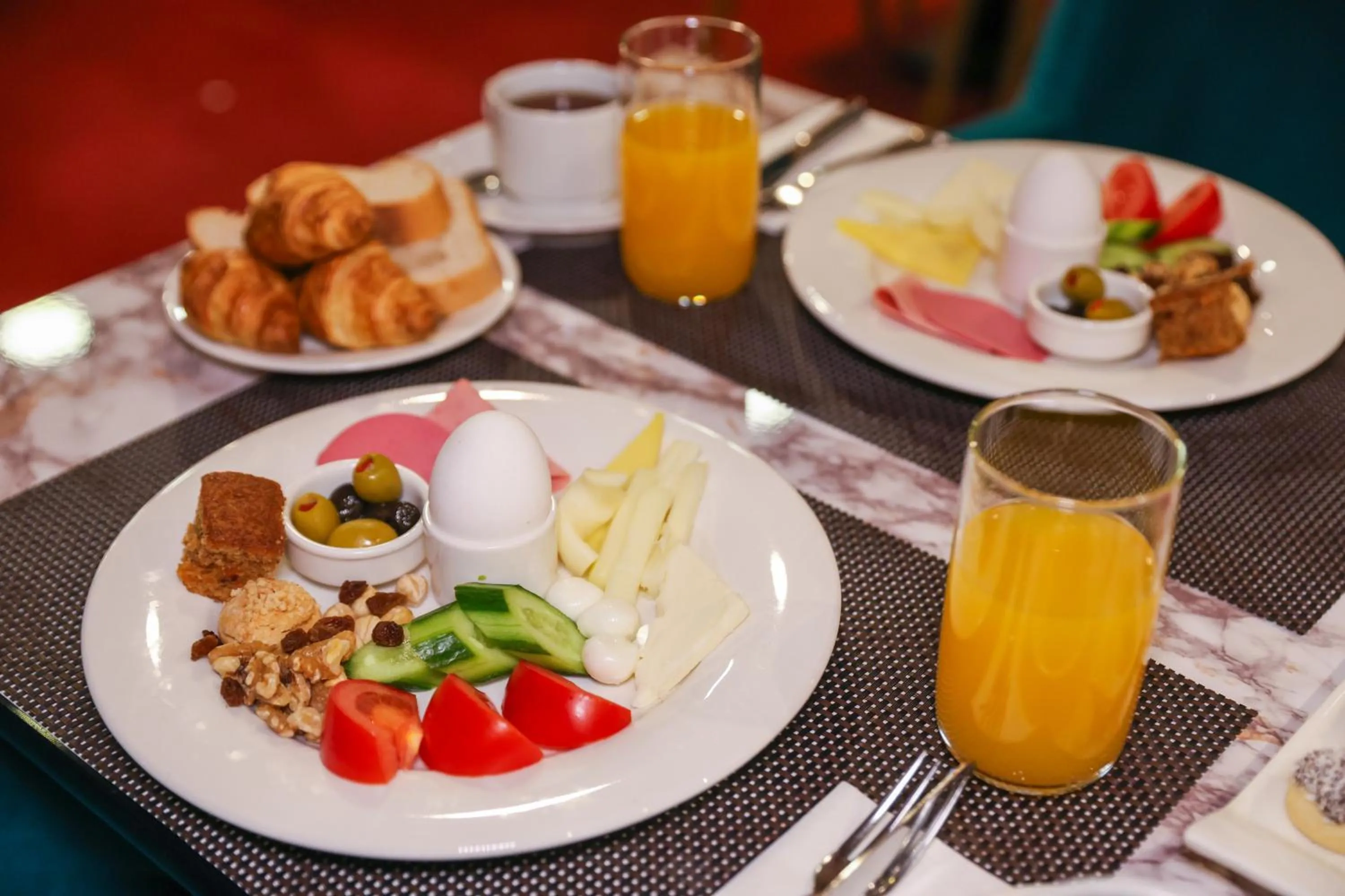 Breakfast in The Hera Platinum Hotel