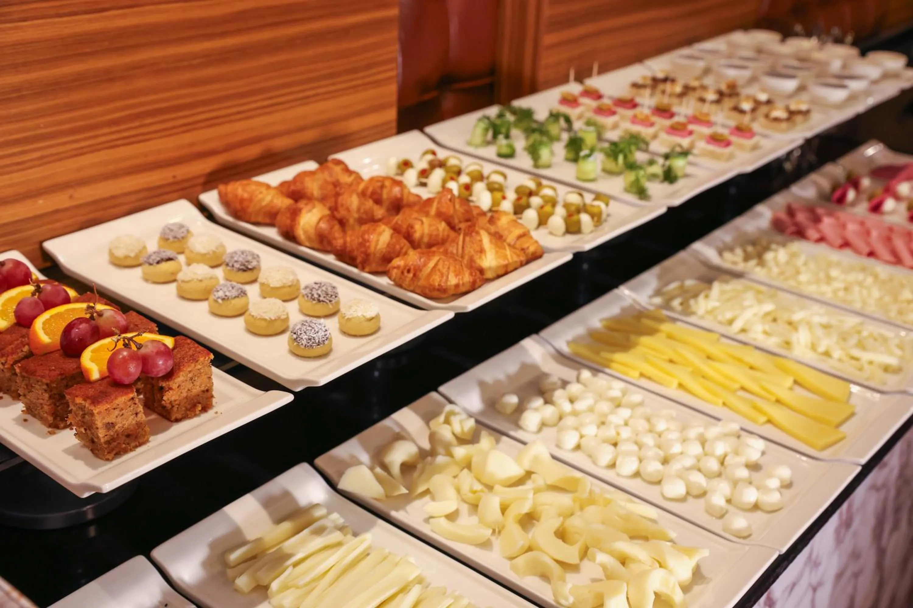 Breakfast in The Hera Platinum Hotel