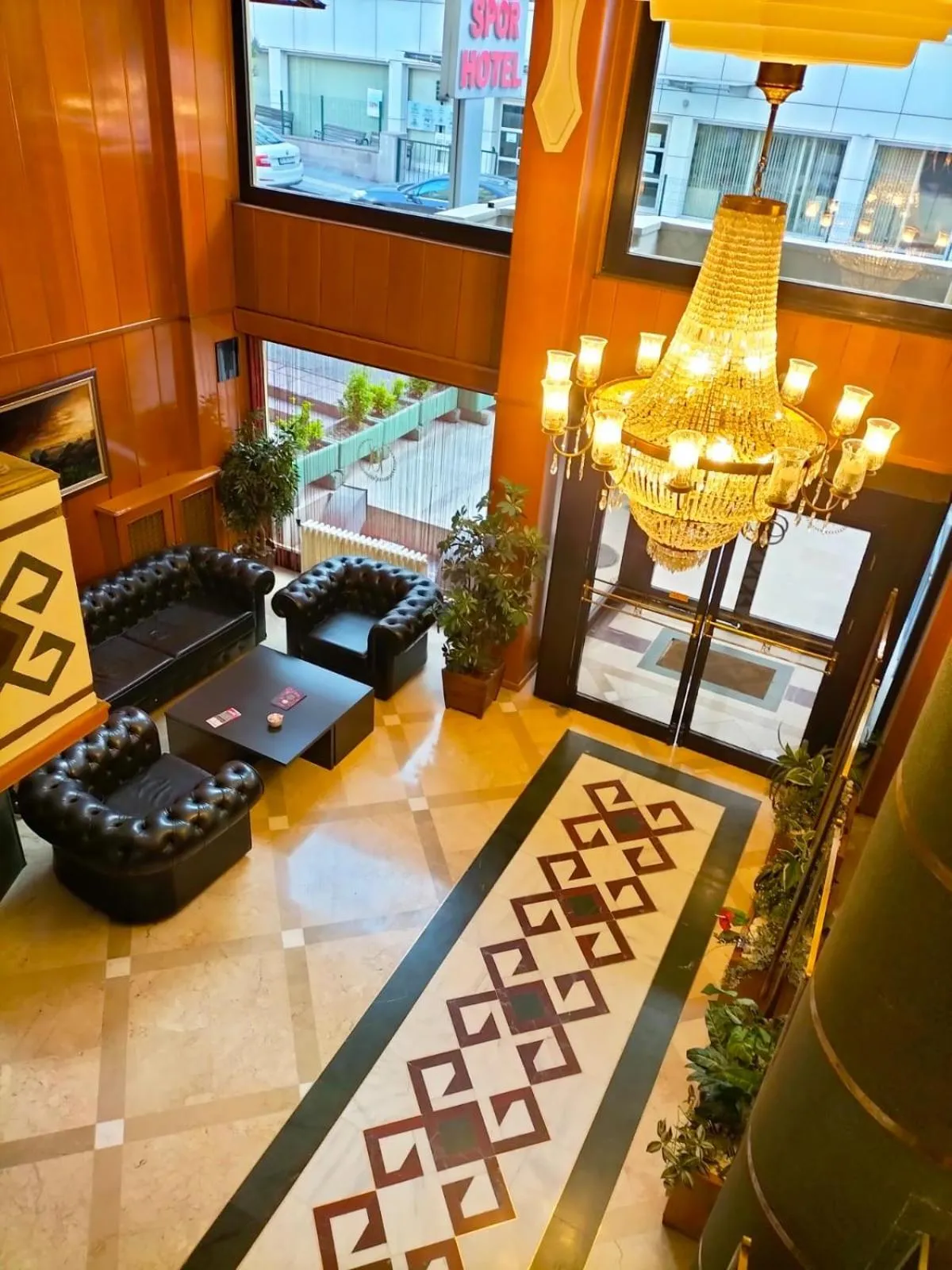 Lobby or reception in SPOR HOTEL