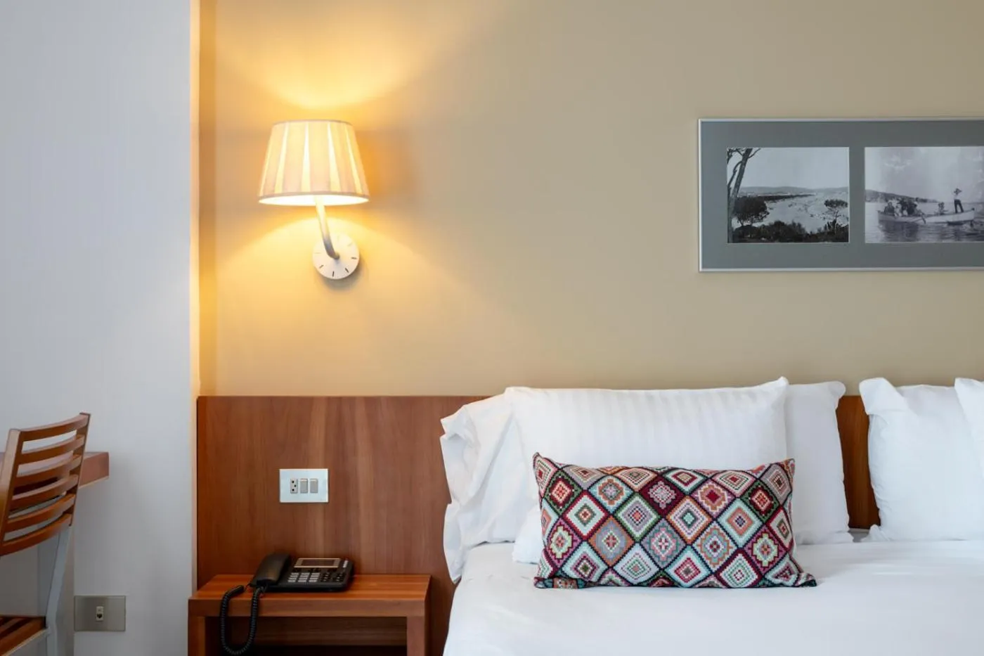 Bed in NM Suites by Escampa Hotels