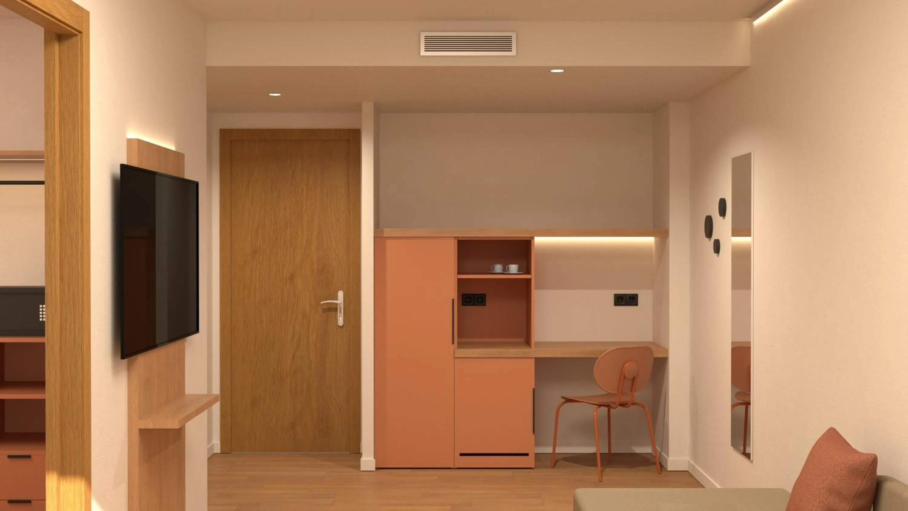 Living room in NM Suites by Escampa Hotels