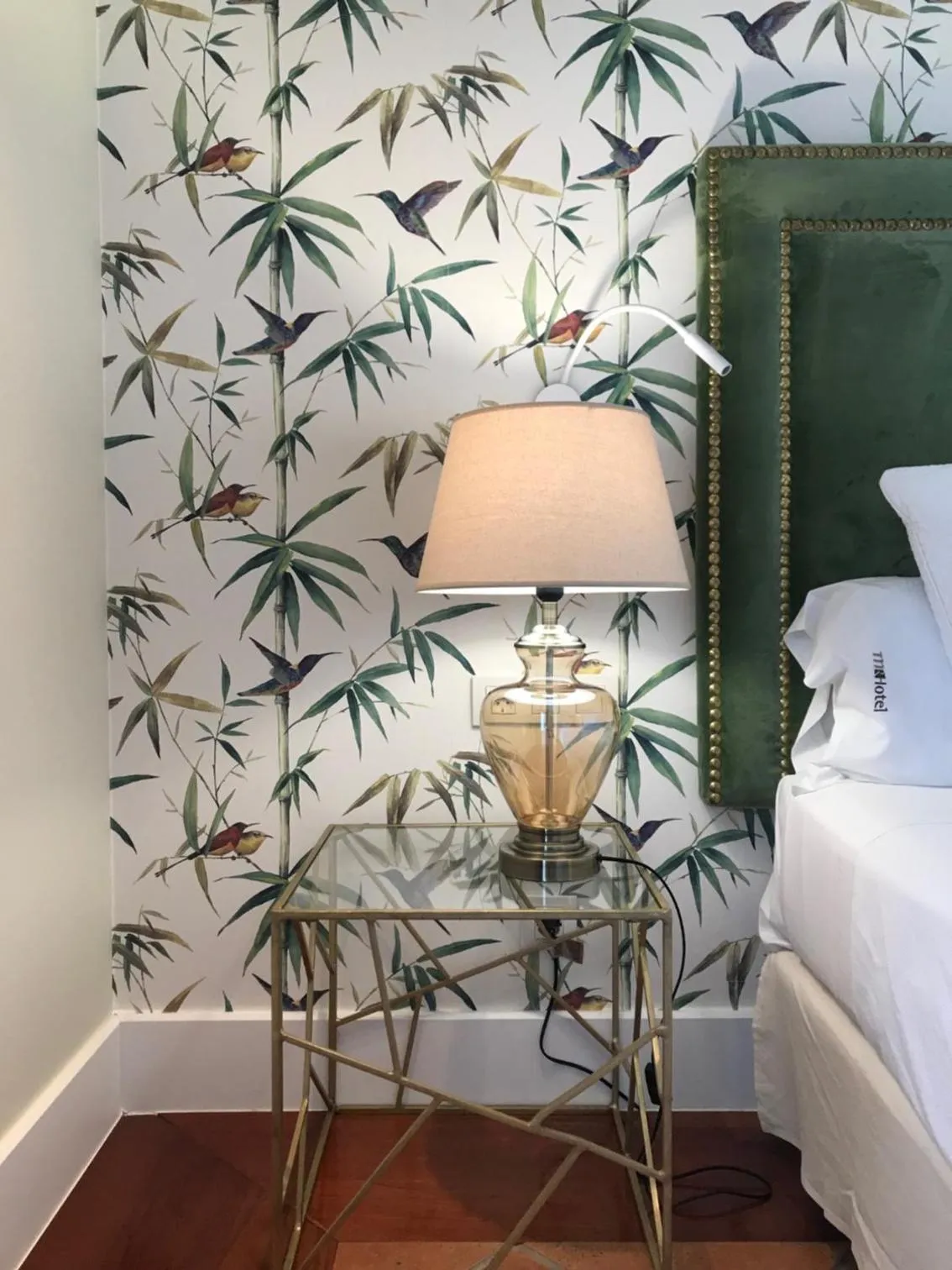 Decorative detail, Bed in Hotel MR Les Rotes