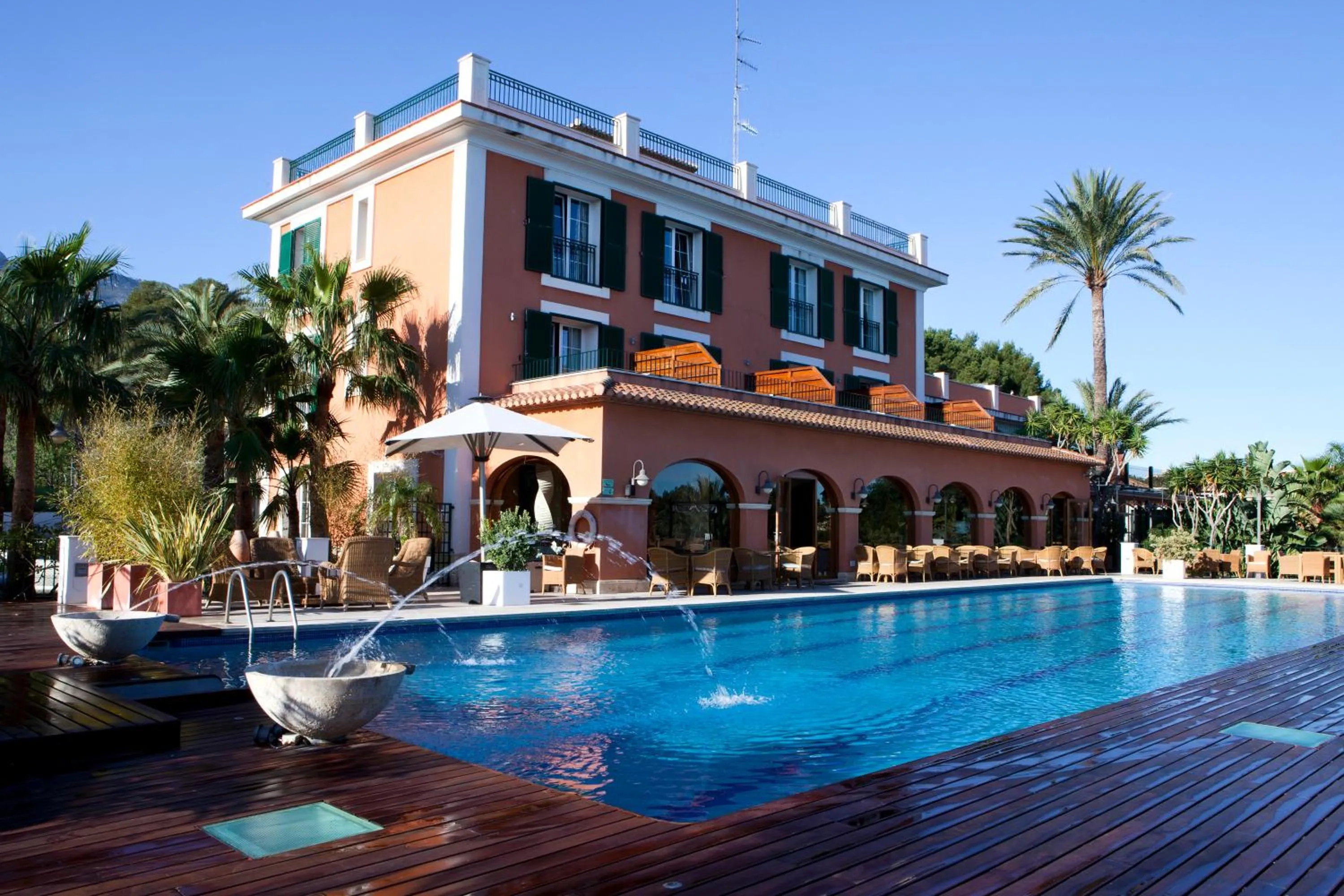 Swimming pool in Hotel MR Les Rotes