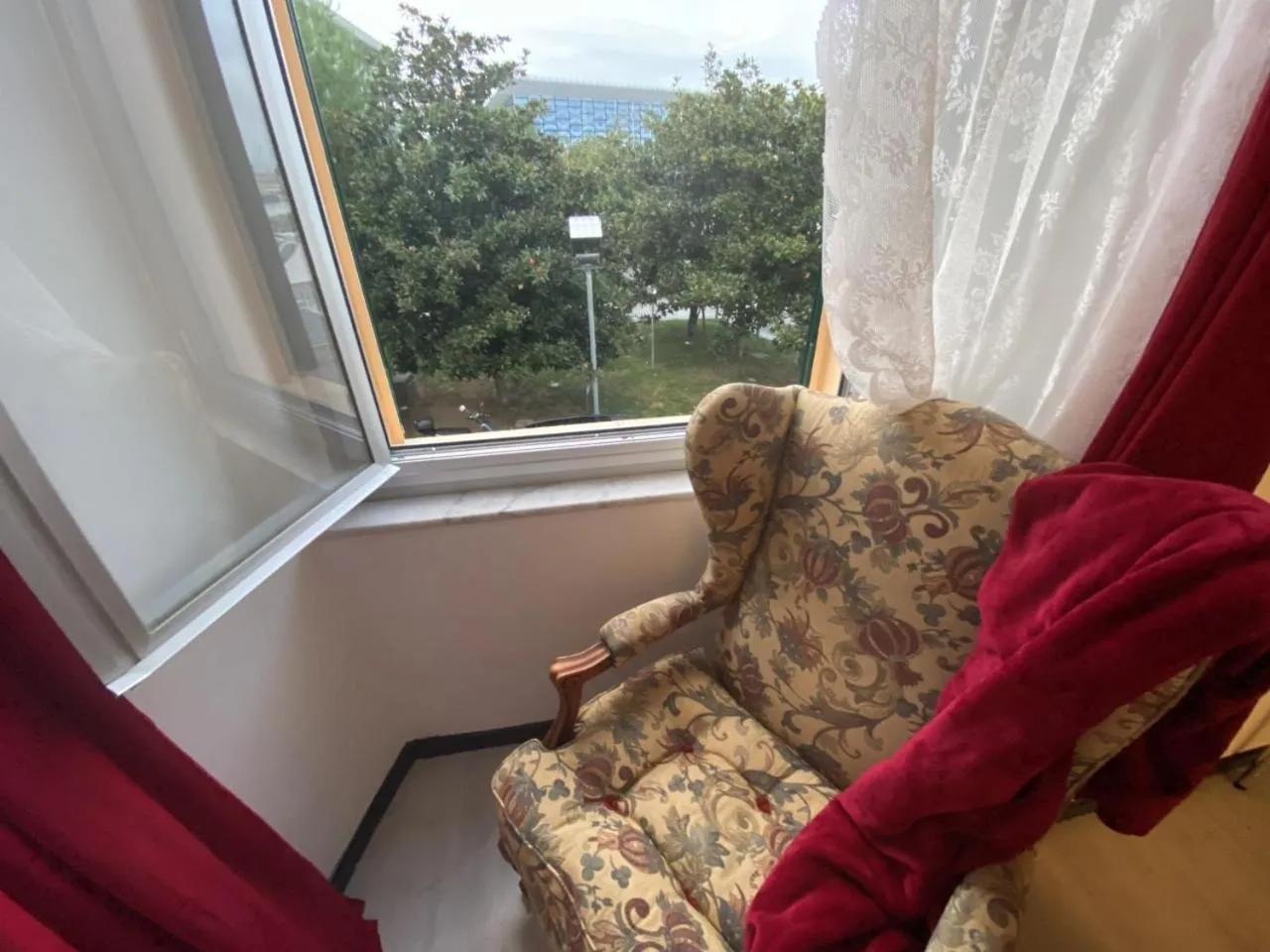 Garden view in A4