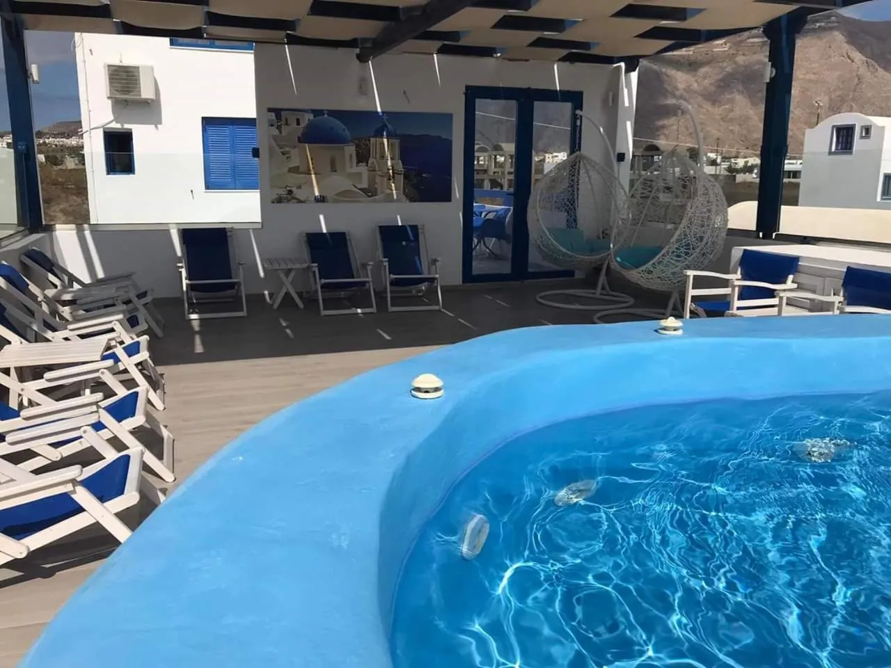 Sauna in Honeymoon Beach Studios