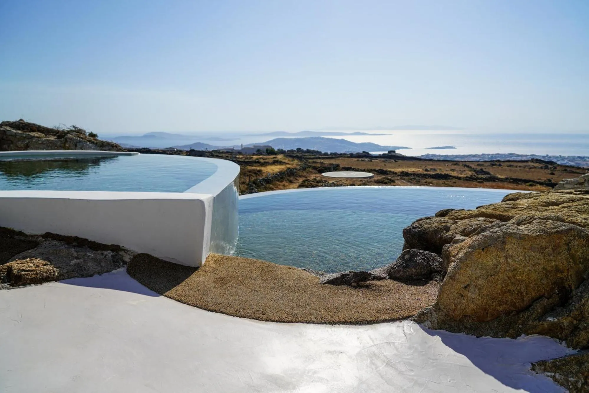 Day in Mykonos High Villa