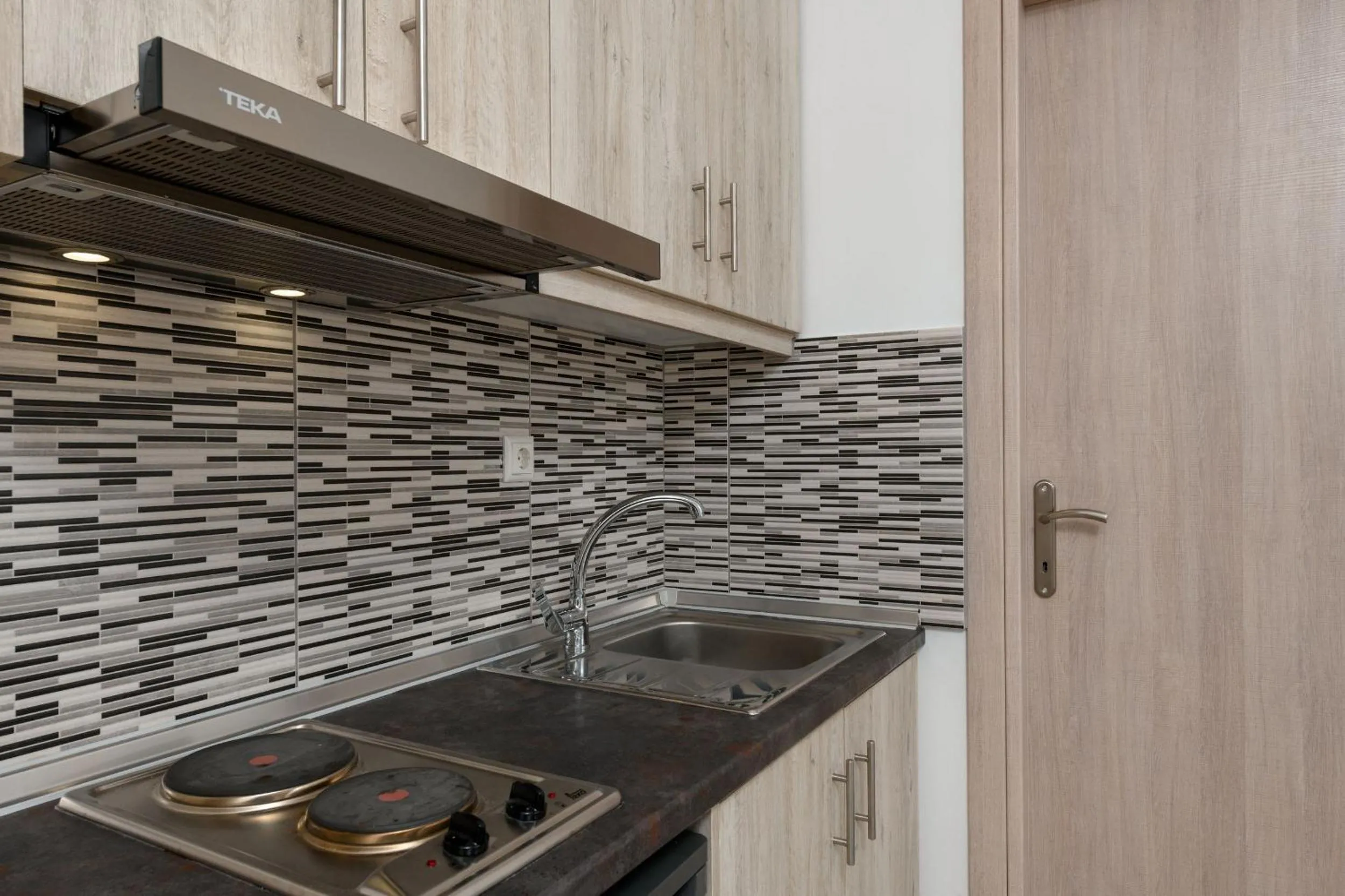 Kitchen or kitchenette in Aspa's House