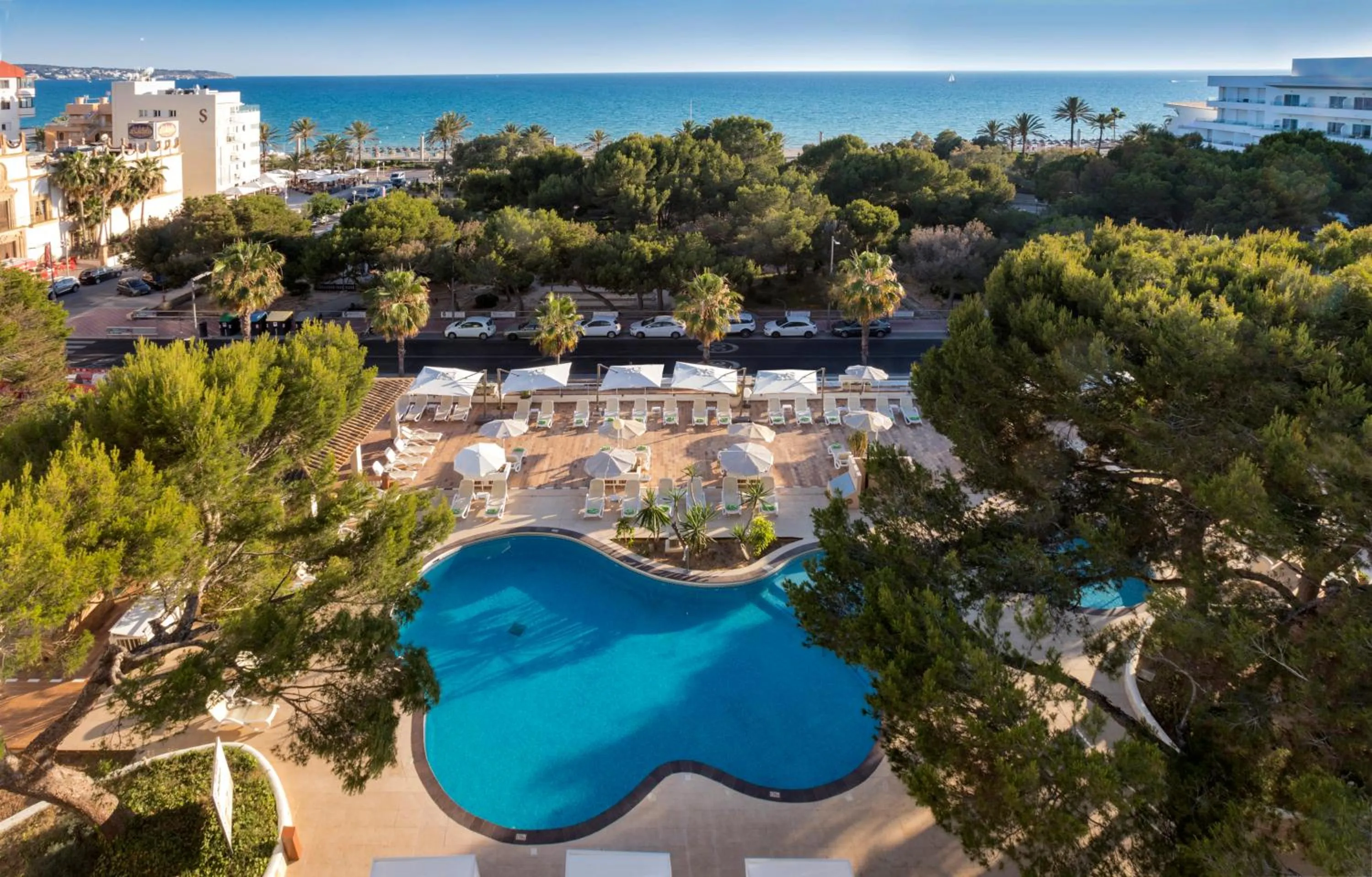 Bird's eye view in Houm Plaza Son Rigo