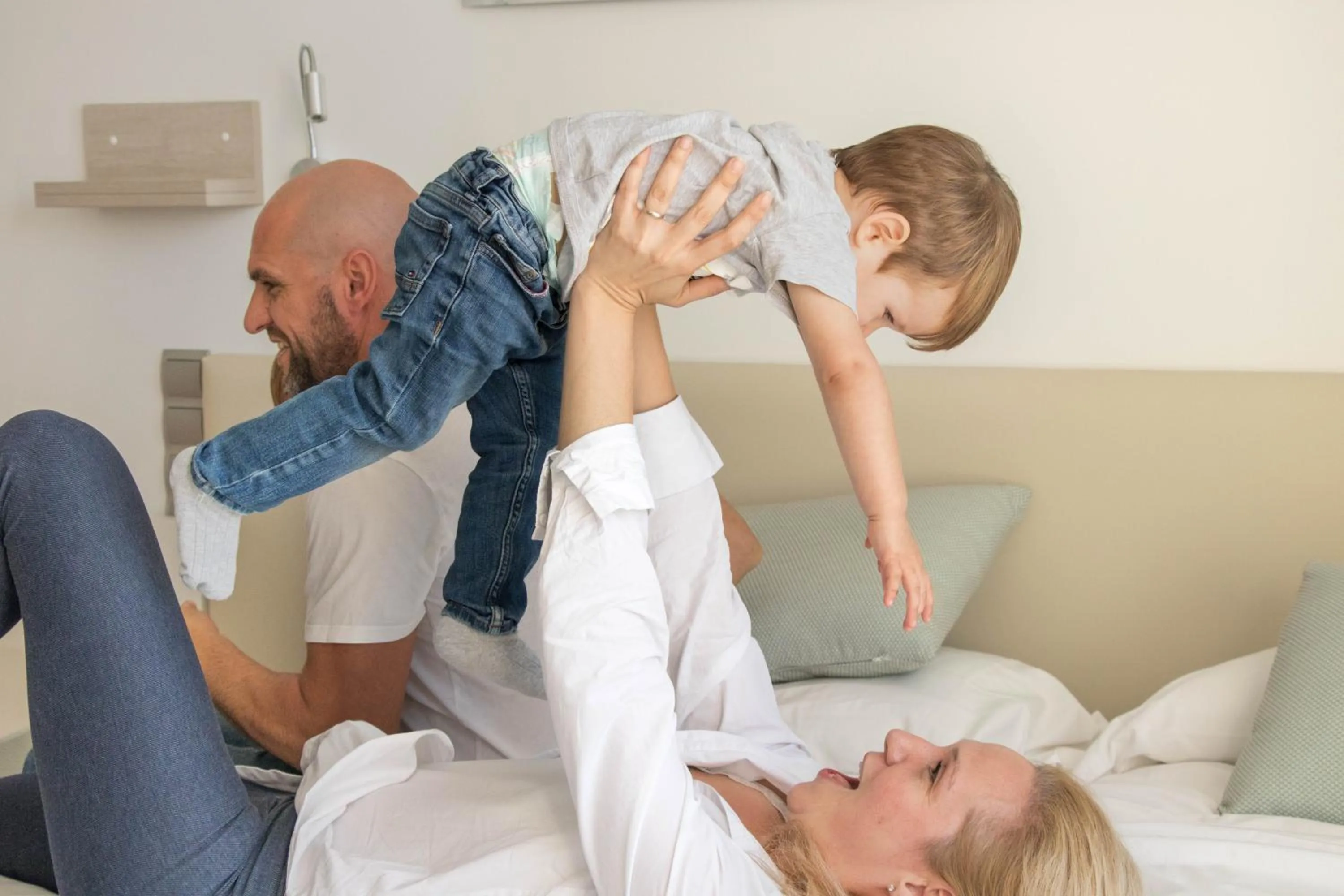 Family in Houm Plaza Son Rigo