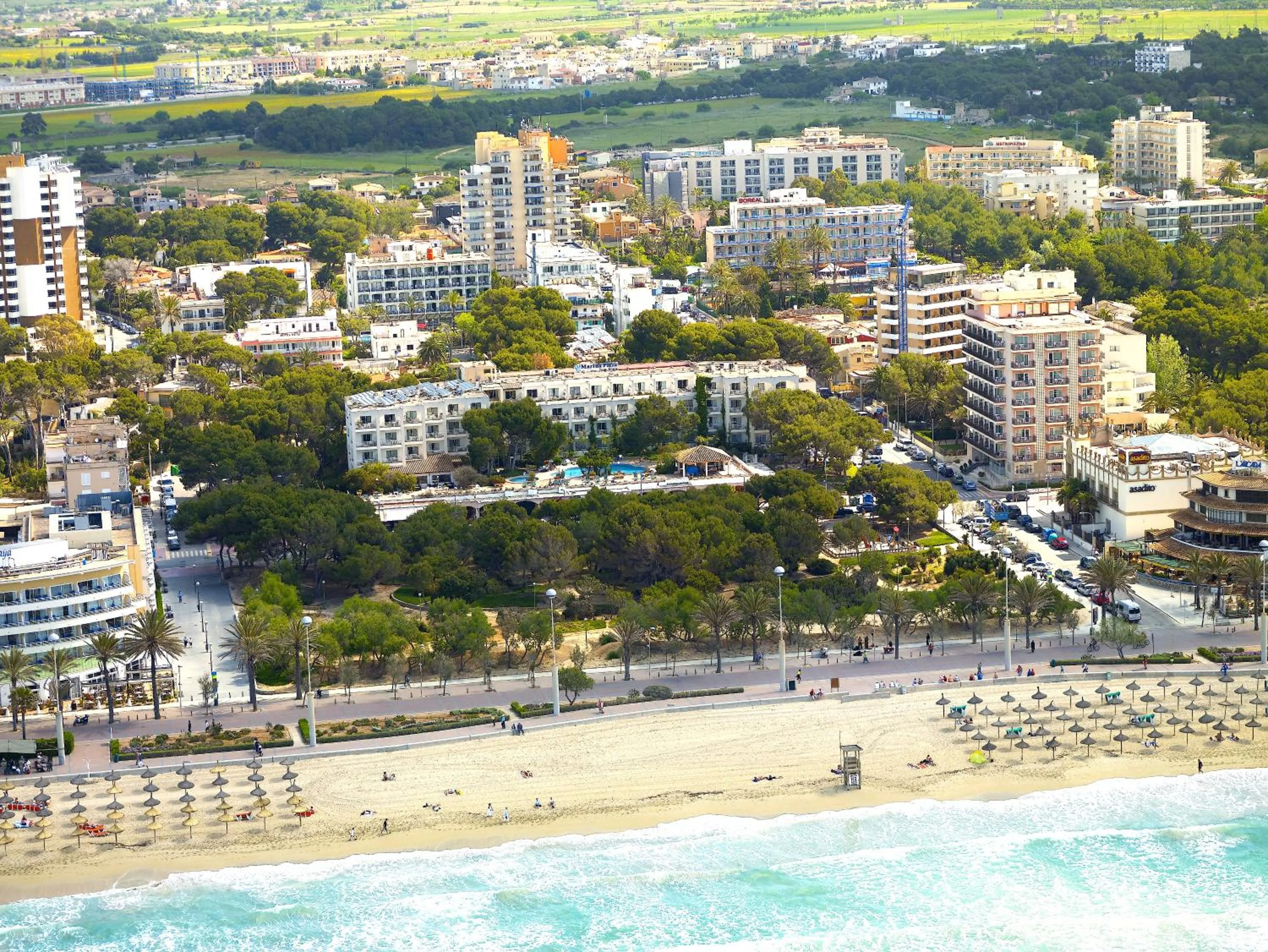 Bird's eye view in Houm Plaza Son Rigo