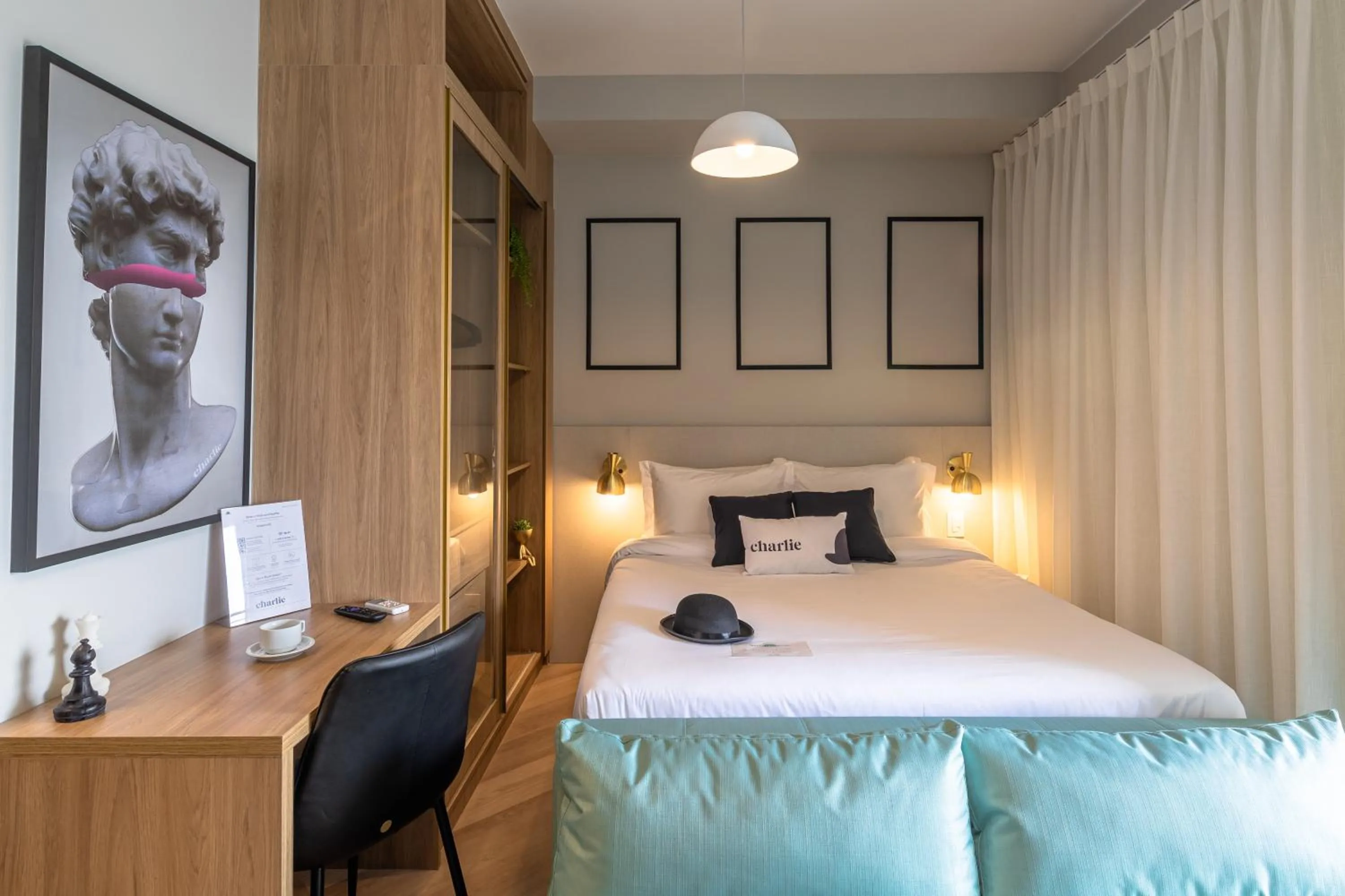 Bed in Charlie Thera Ibirapuera