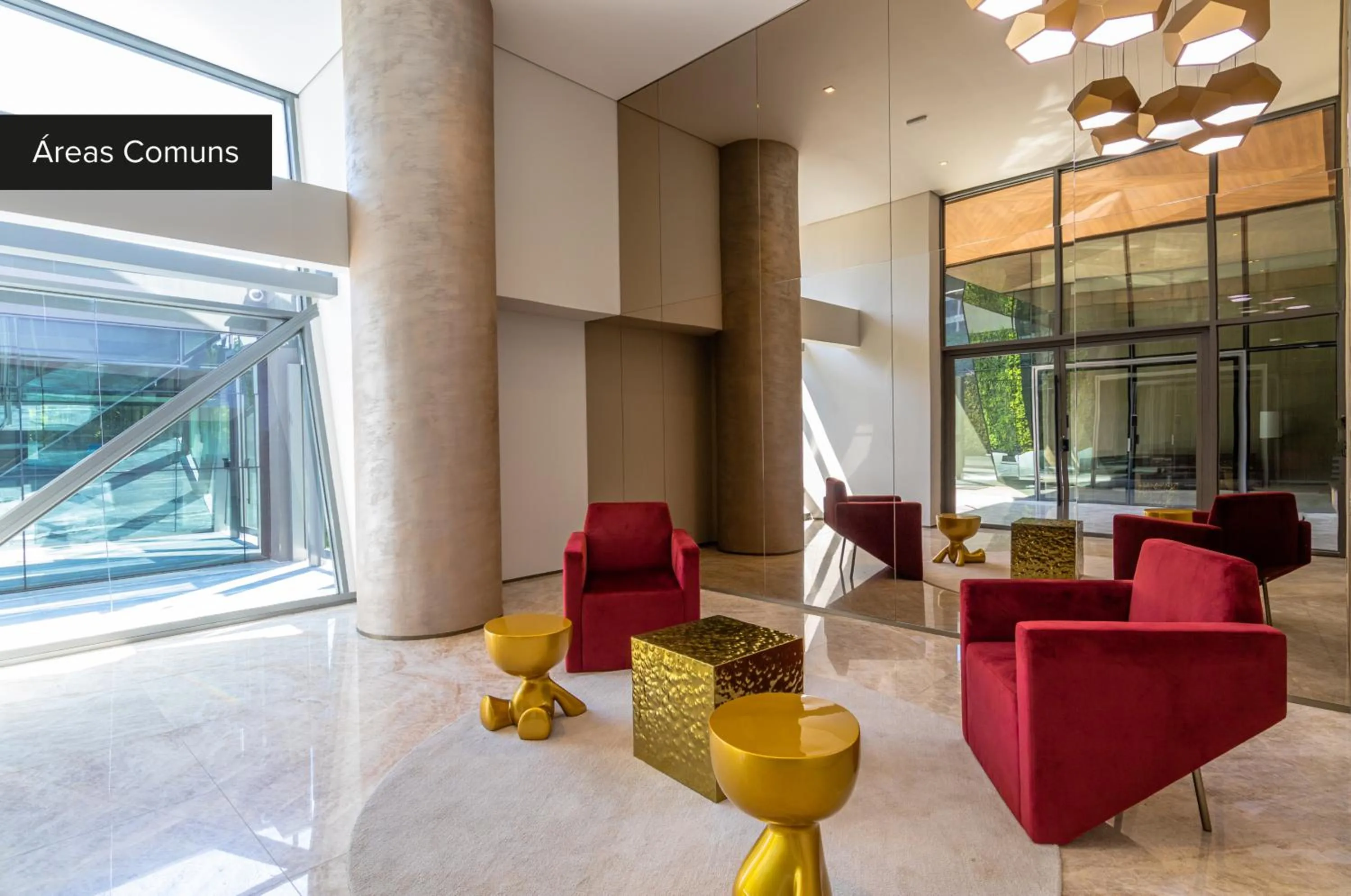 Lobby or reception in Charlie Thera Ibirapuera