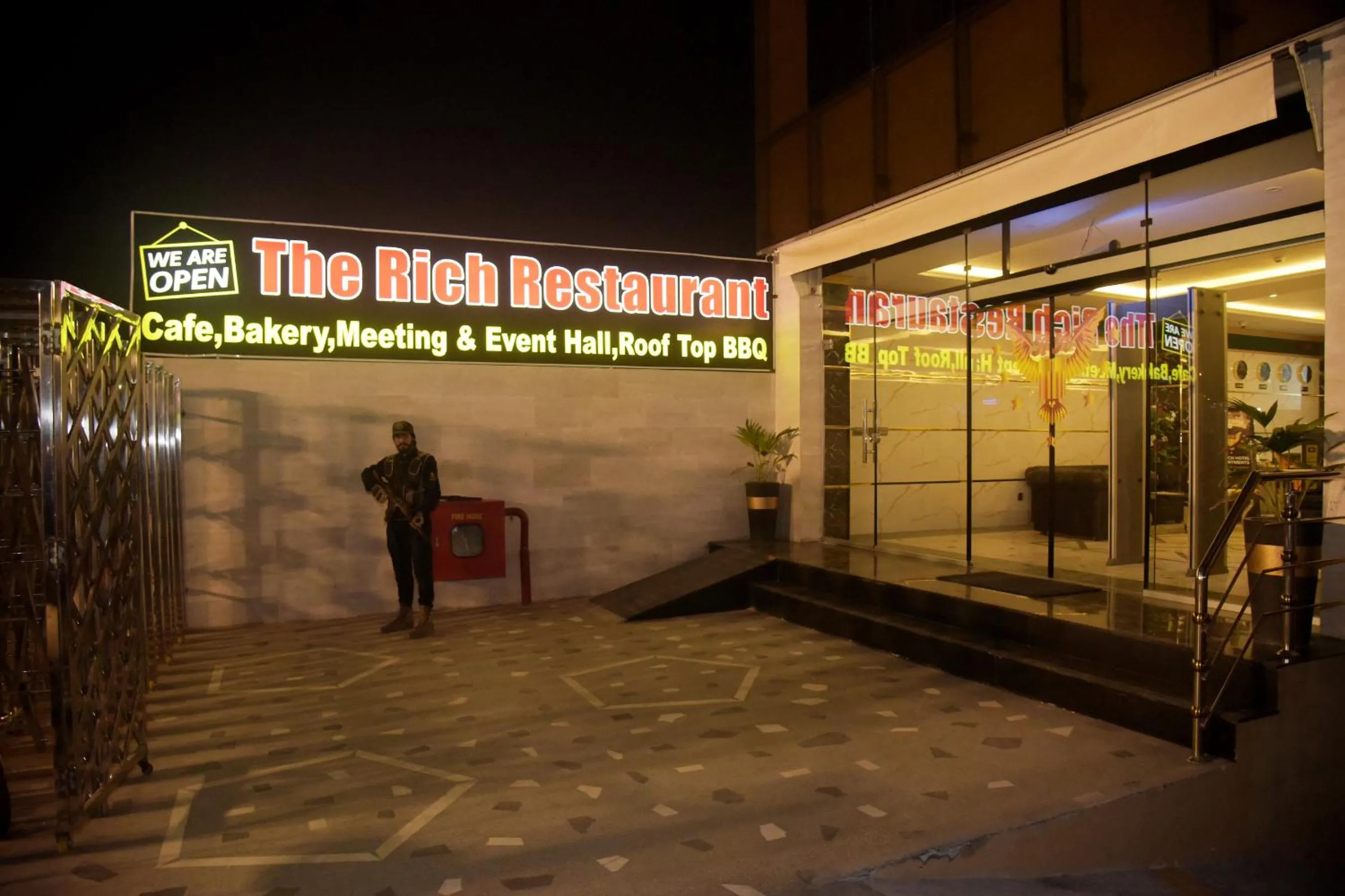 Property building in The Rich Hotel & Apartments