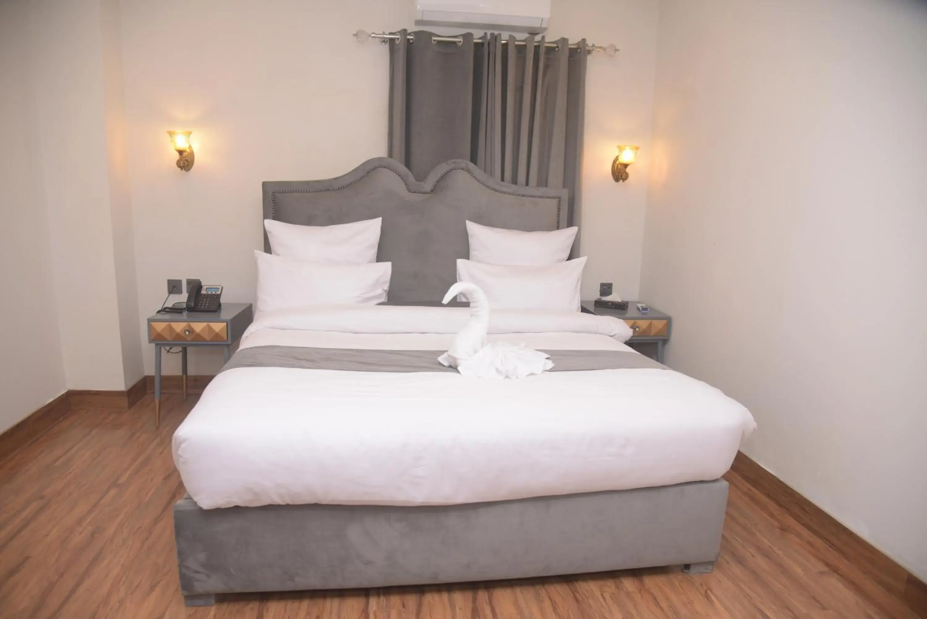 Bedroom, Bed in The Rich Hotel & Apartments Bedroom, Bed in The Rich Hotel & Apartments