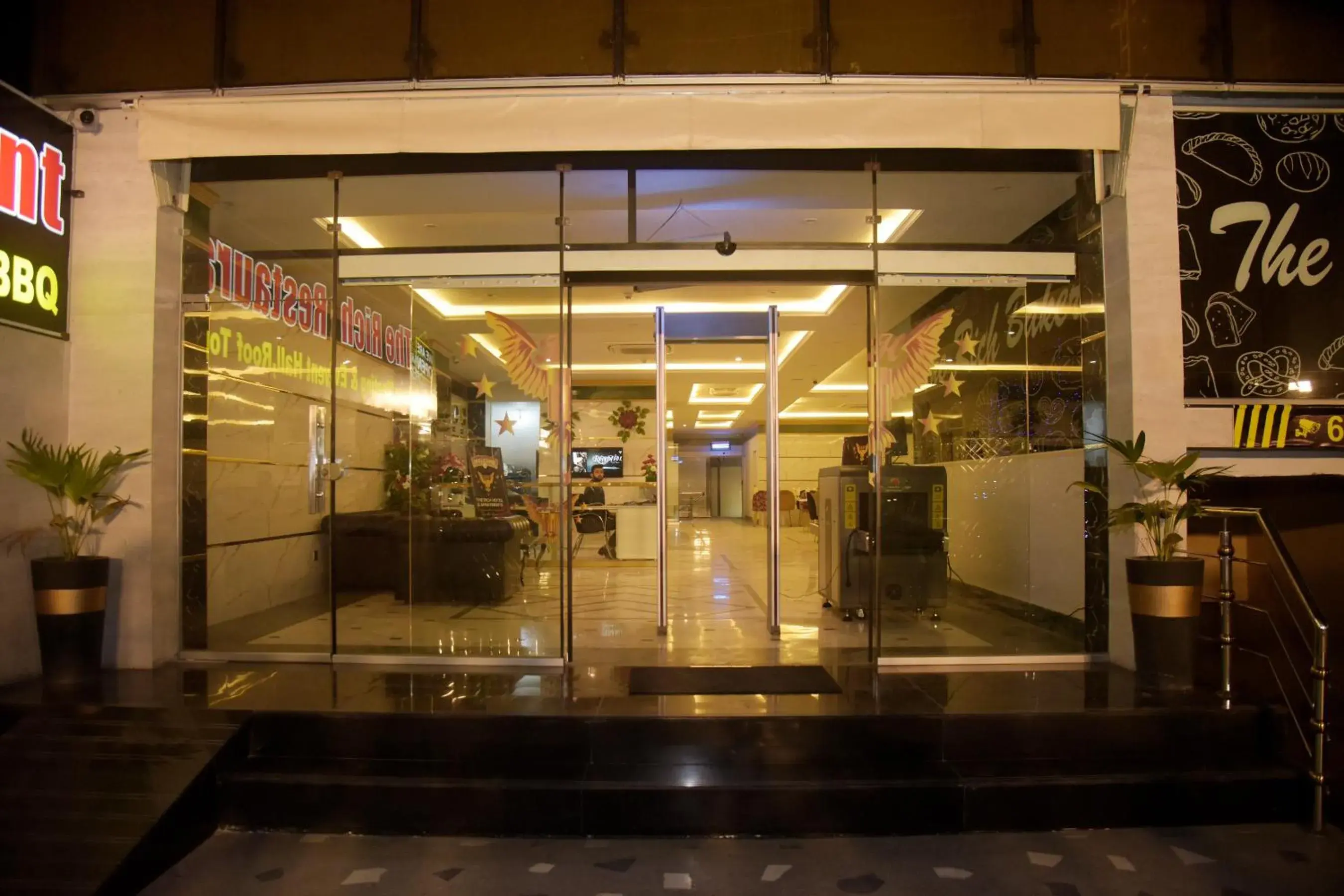 Property building in The Rich Hotel & Apartments Property building in The Rich Hotel & Apartments