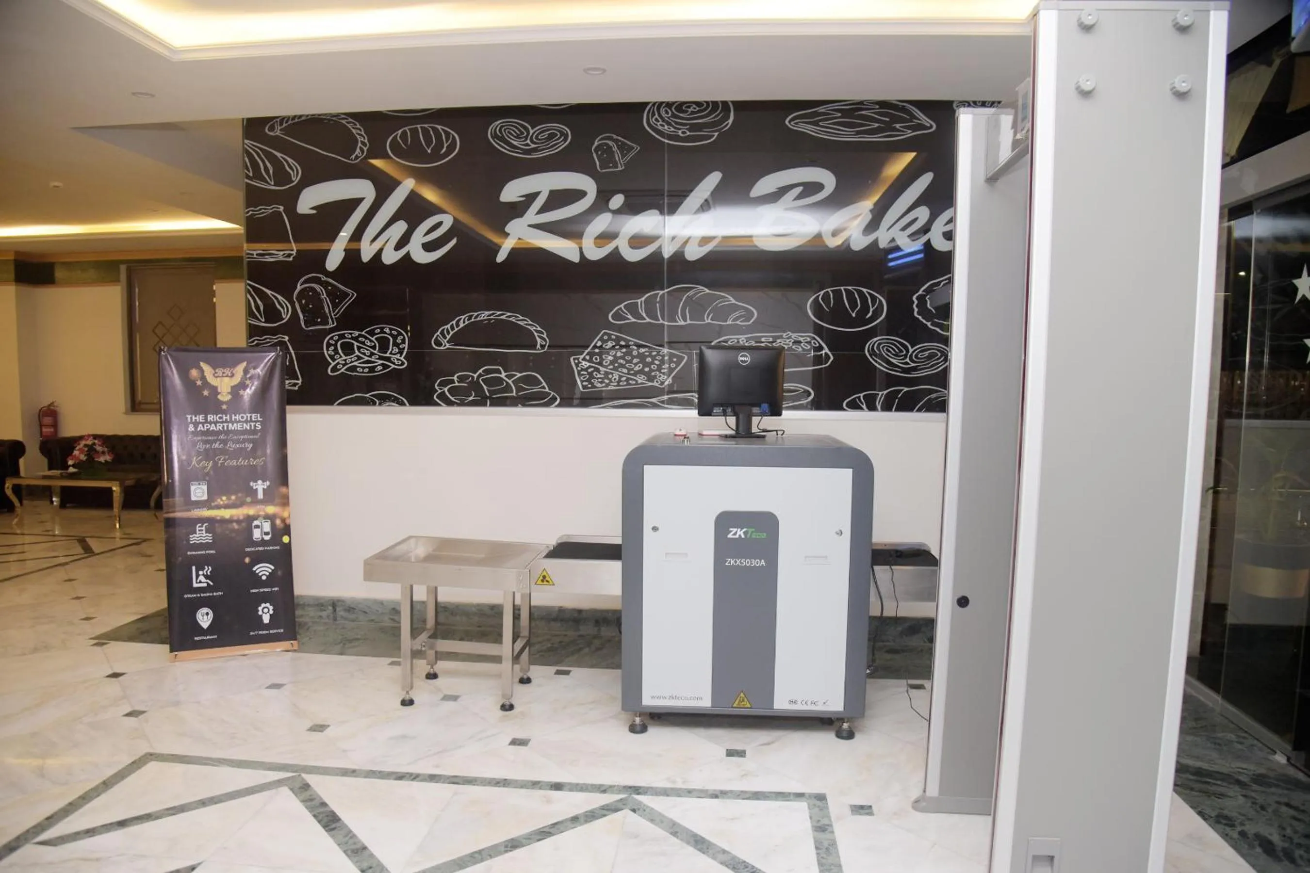 Facade/entrance in The Rich Hotel & Apartments