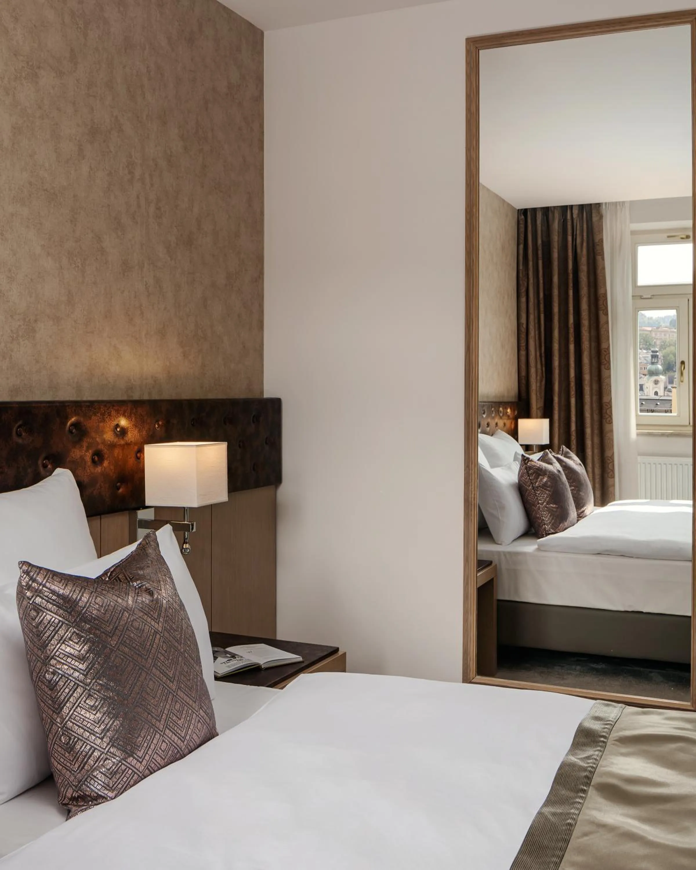 Bed in Boutique Hotel Saxonia