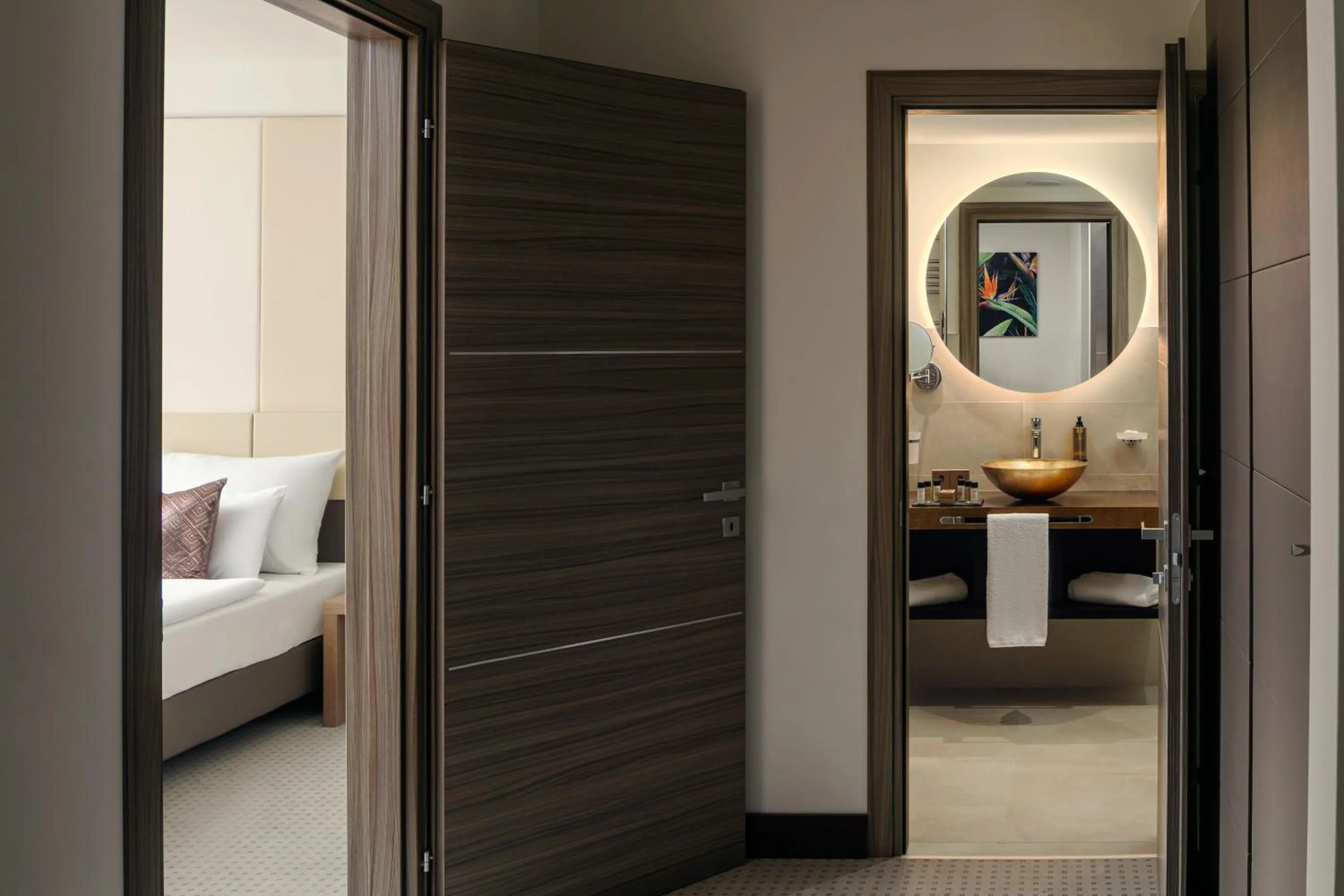 Bed in Boutique Hotel Saxonia