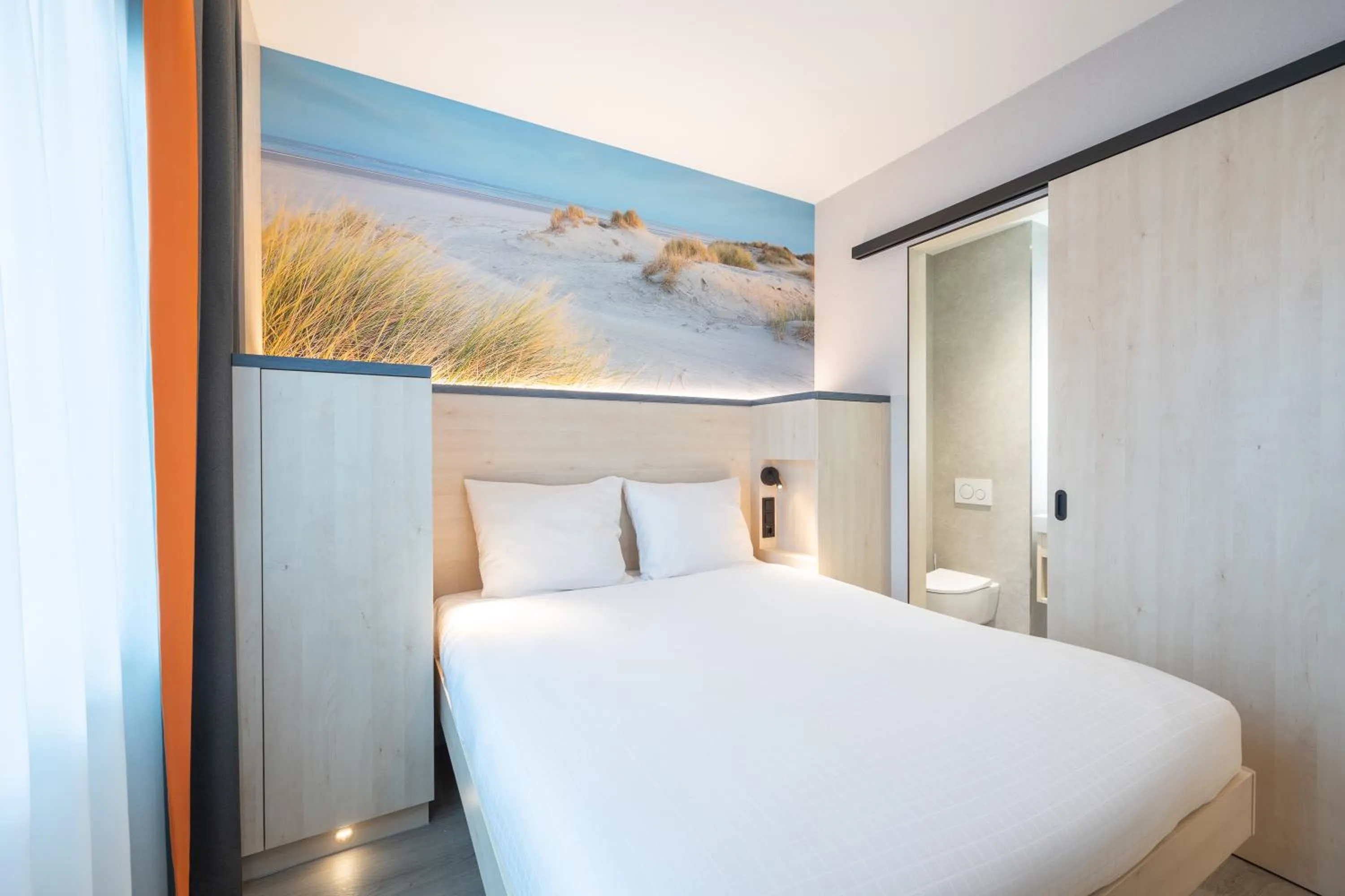 Bed in Fox Hotel The Hague Scheveningen