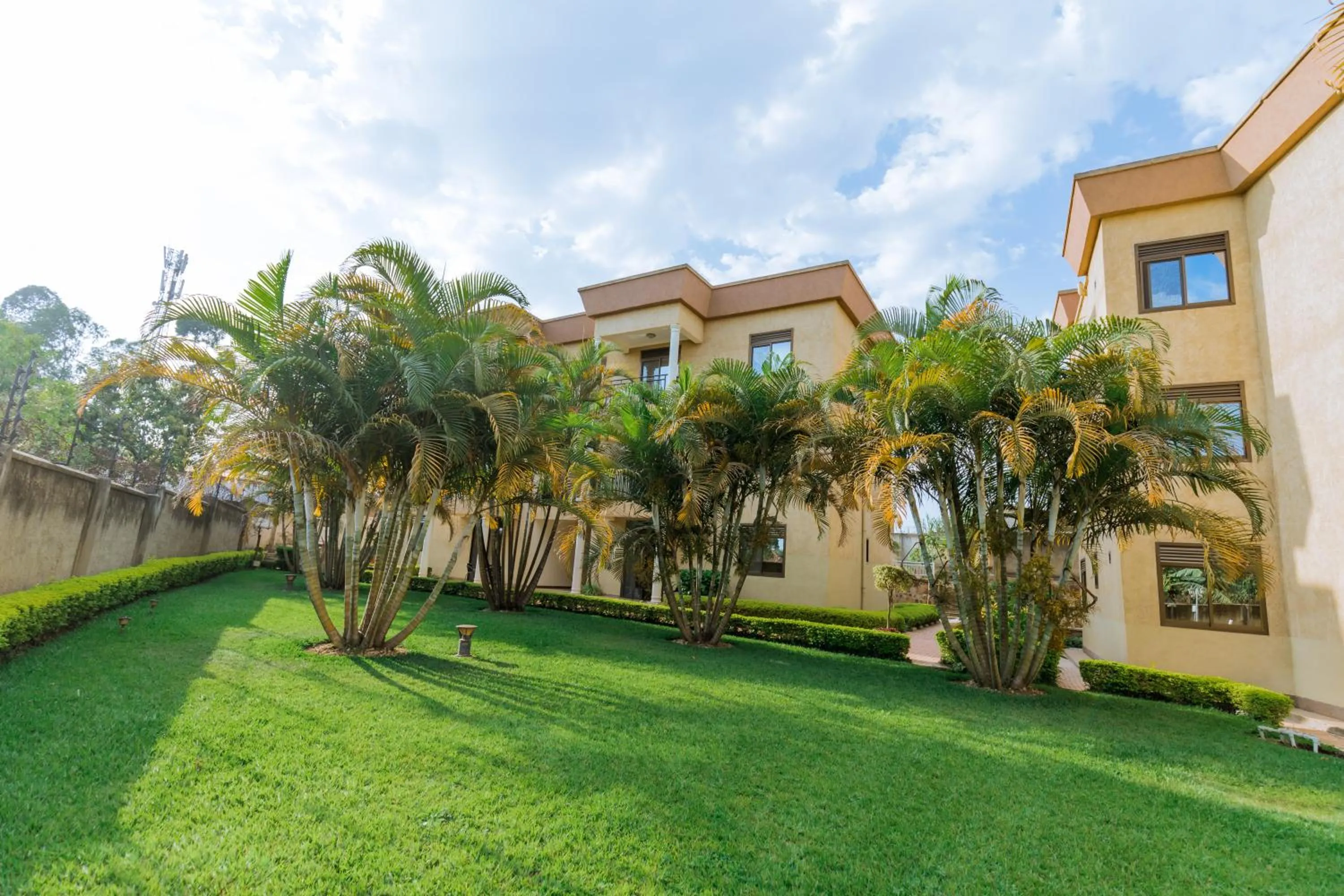 Garden view in KAMI LUXURY APARTMENTS