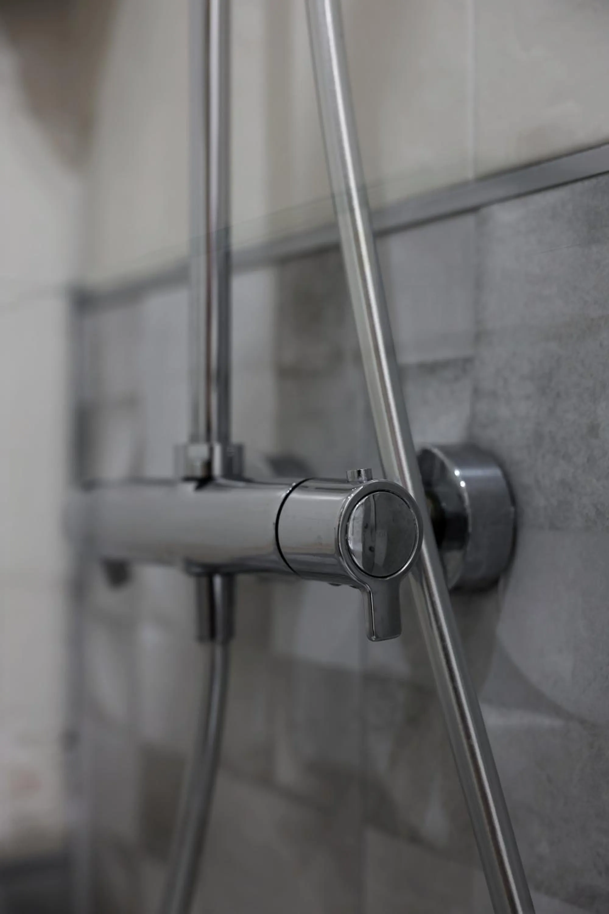 Shower in Hostal Las Fuentes