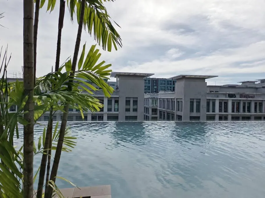 Swimming pool in Rasa Sayang at The Loft Imago