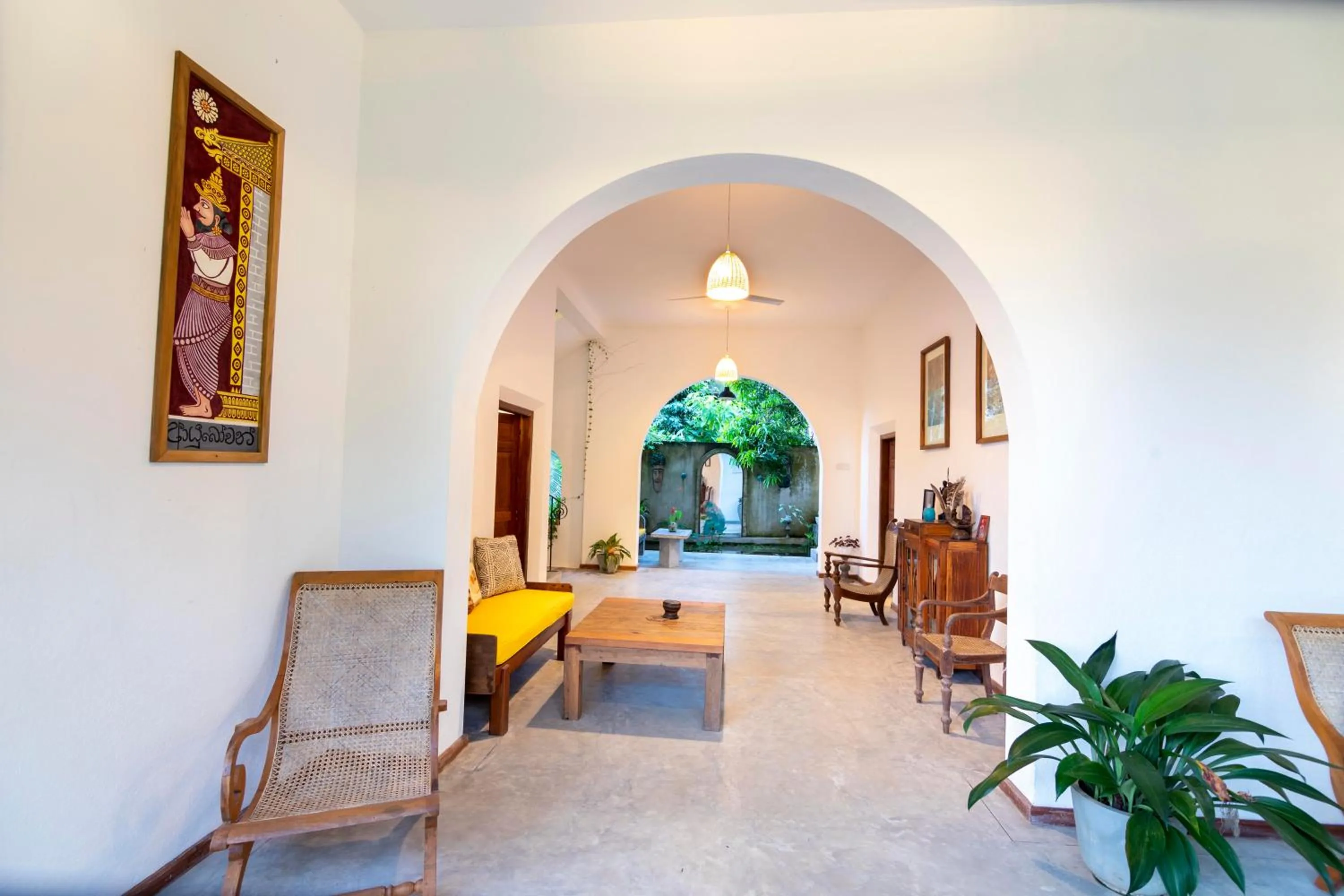 Living room in Halcyon Galle