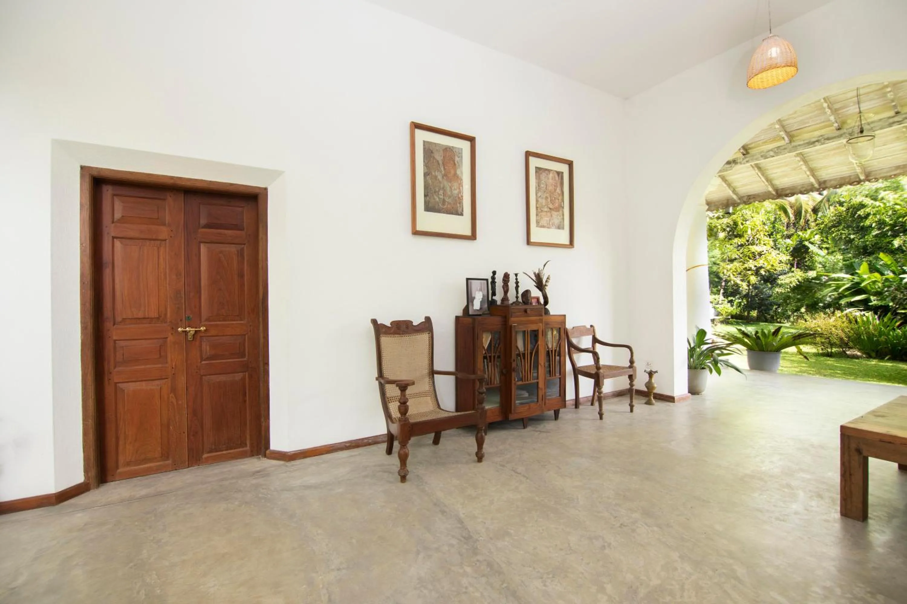 Seating area in Halcyon Galle