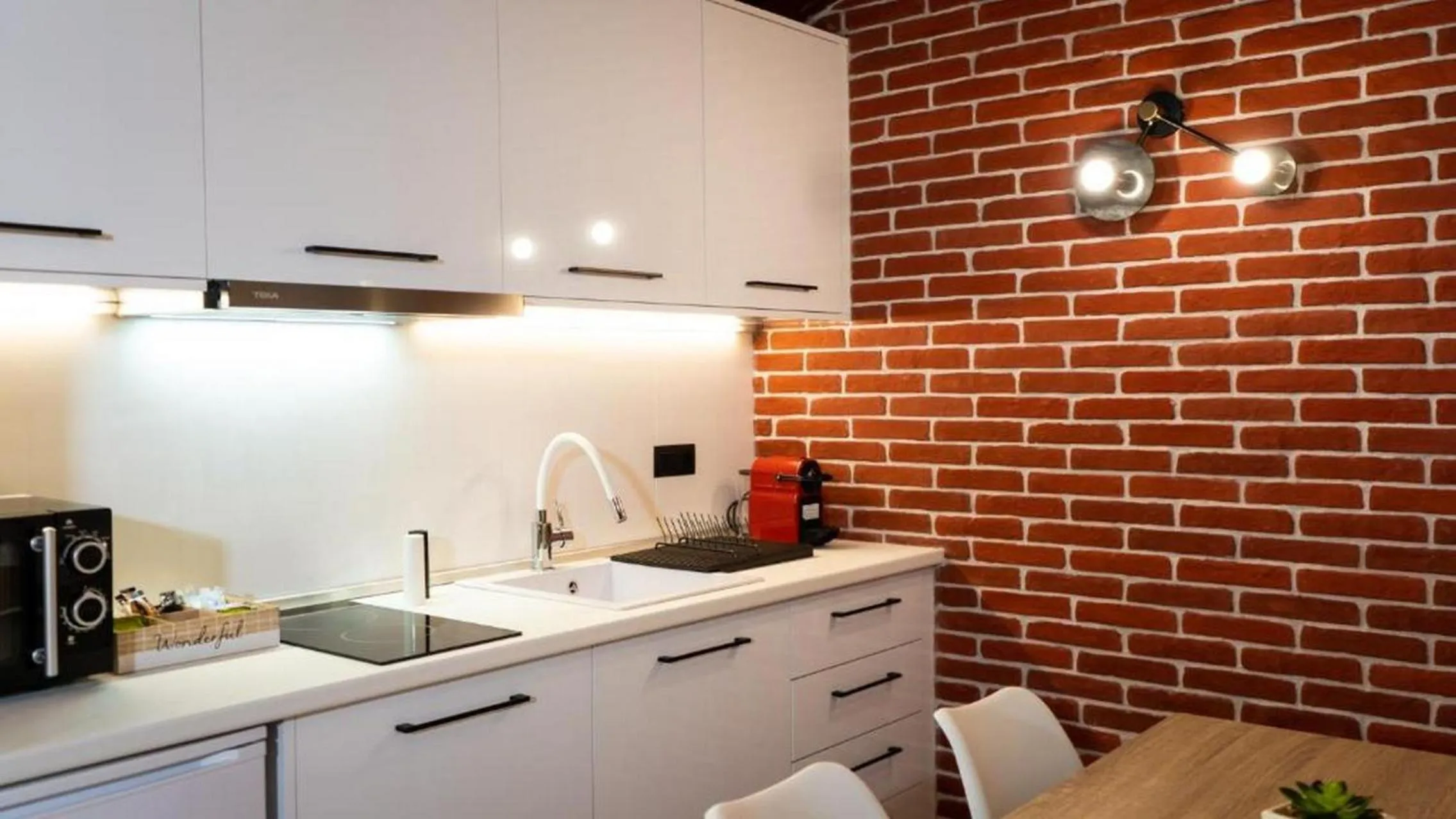 Kitchen or kitchenette in Centro Urban Suites