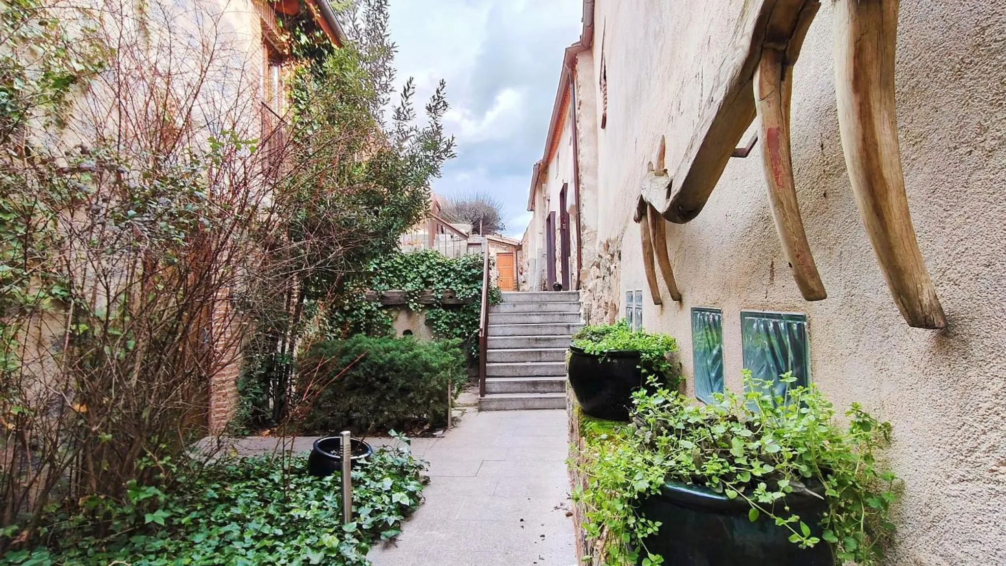 Patio in Hotel Las Leyendas