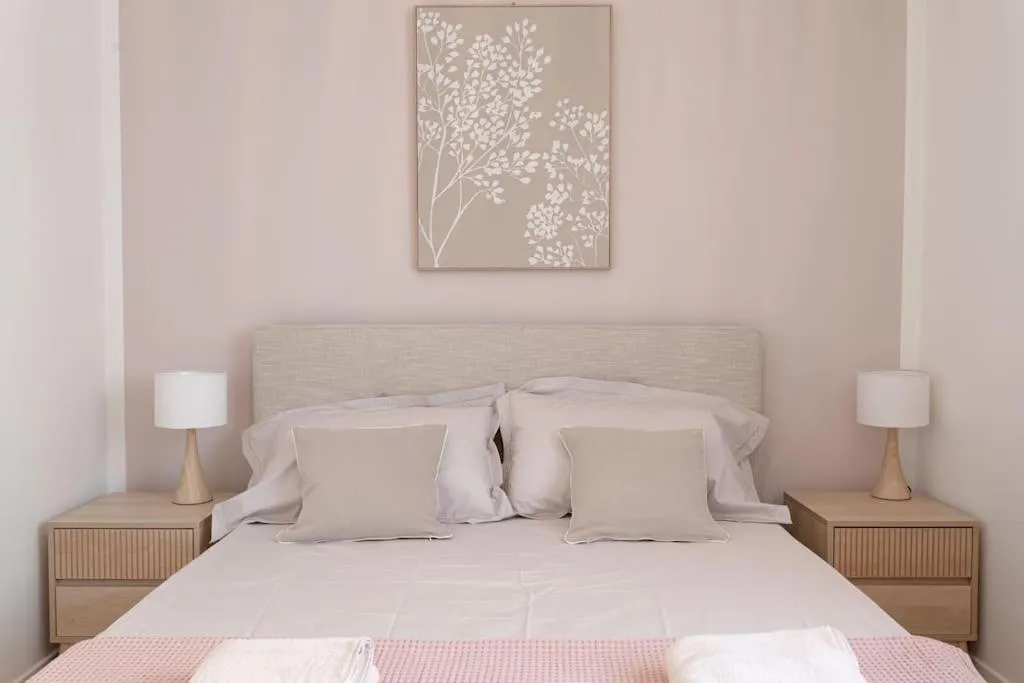 Bedroom, Bed in Duplex Mandelieu by Halldis