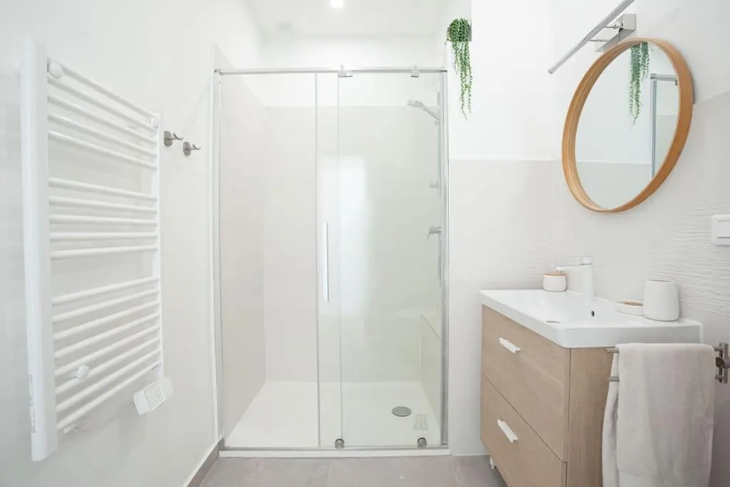 Shower in Duplex Mandelieu by Halldis