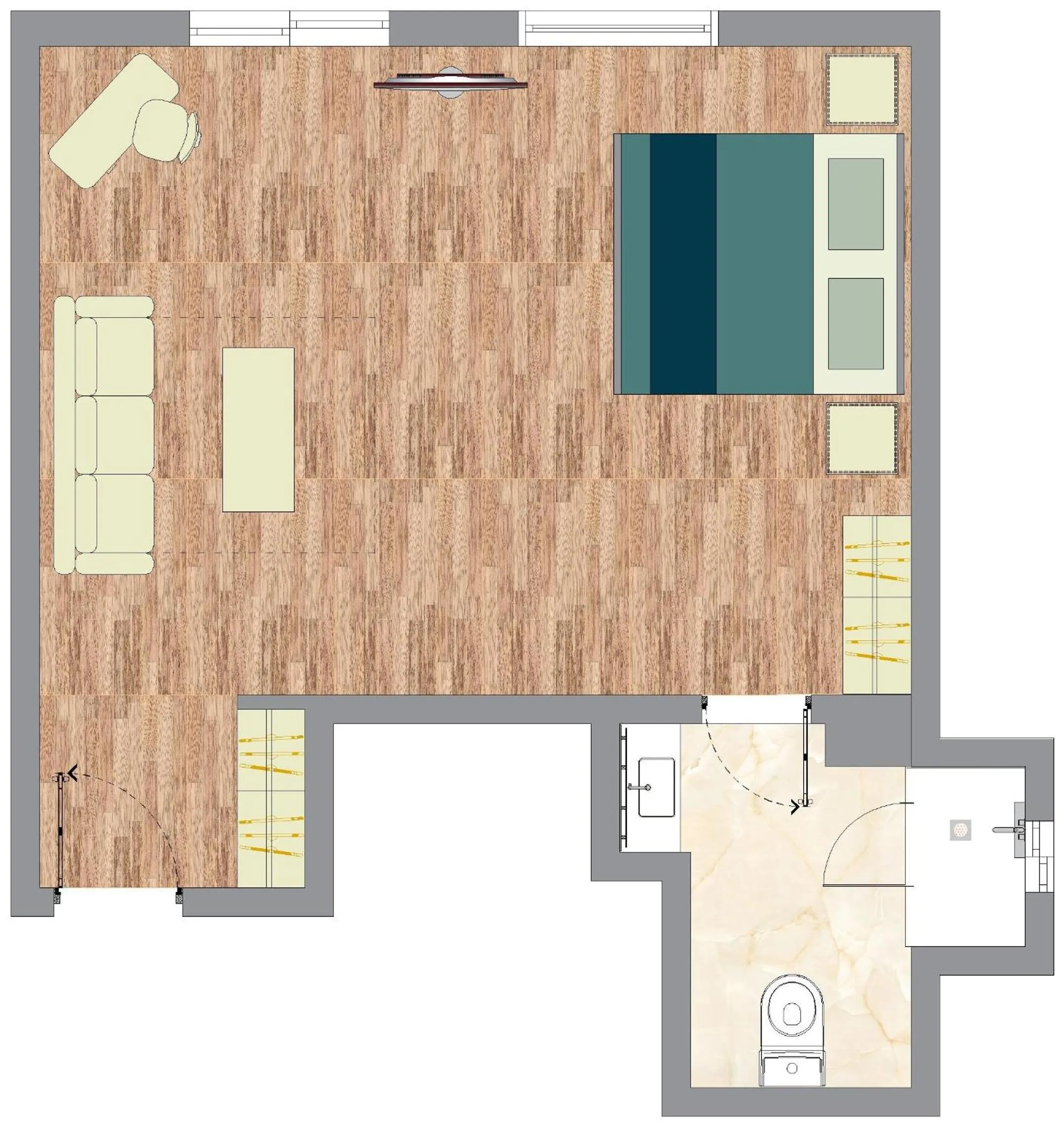 Property building in Chloe Luxury Hotel