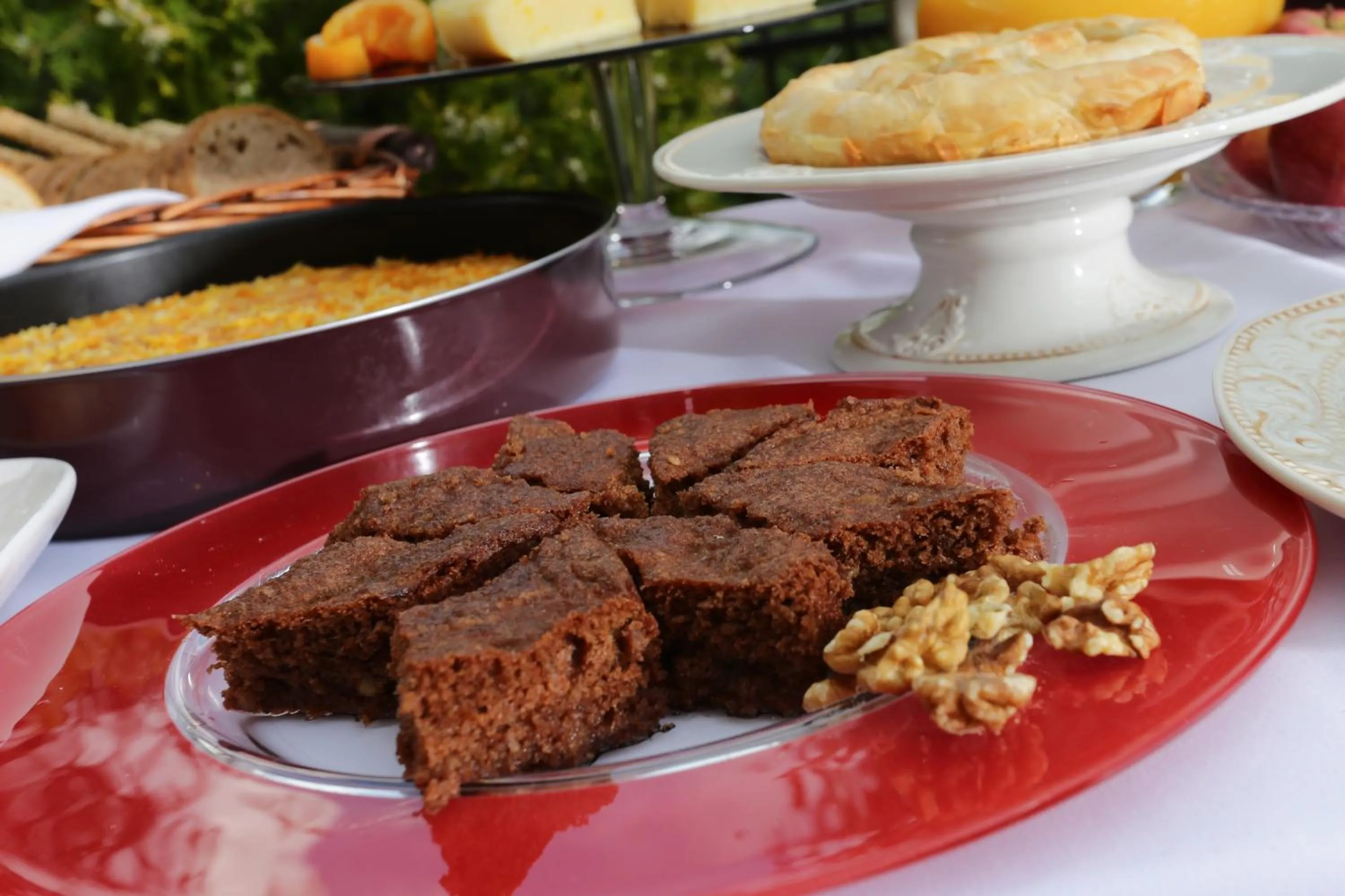 Food close-up in Chloe Luxury Hotel