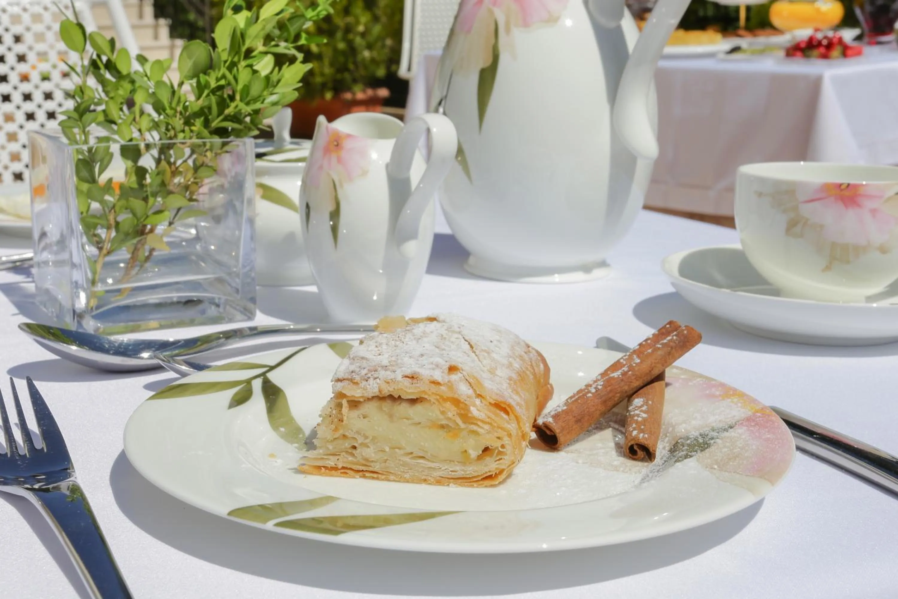 Buffet breakfast in Chloe Luxury Hotel