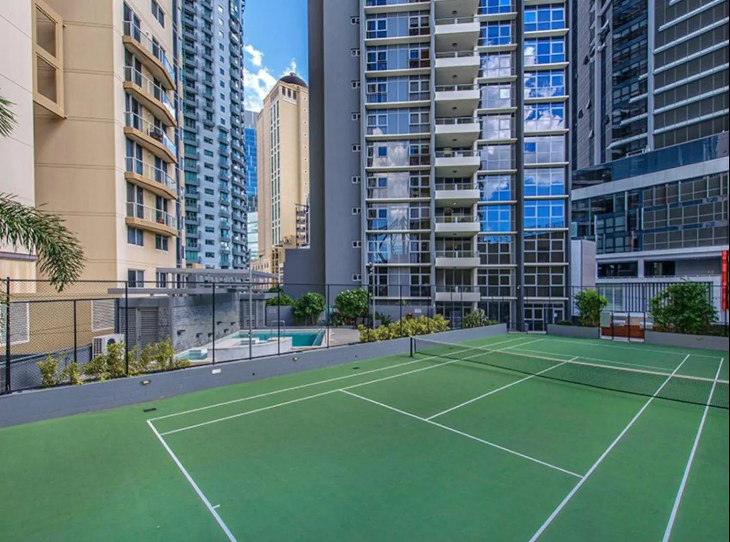 Tennis court in Skyline hosted by AAB