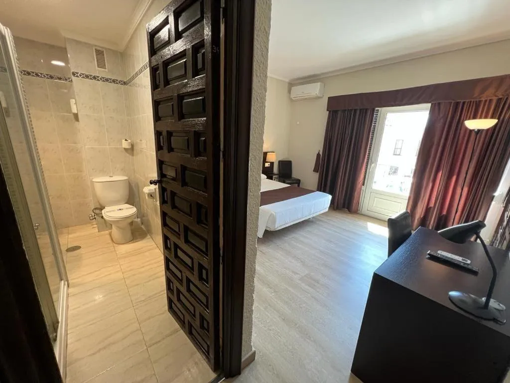 Bed in Hotel El Pozo