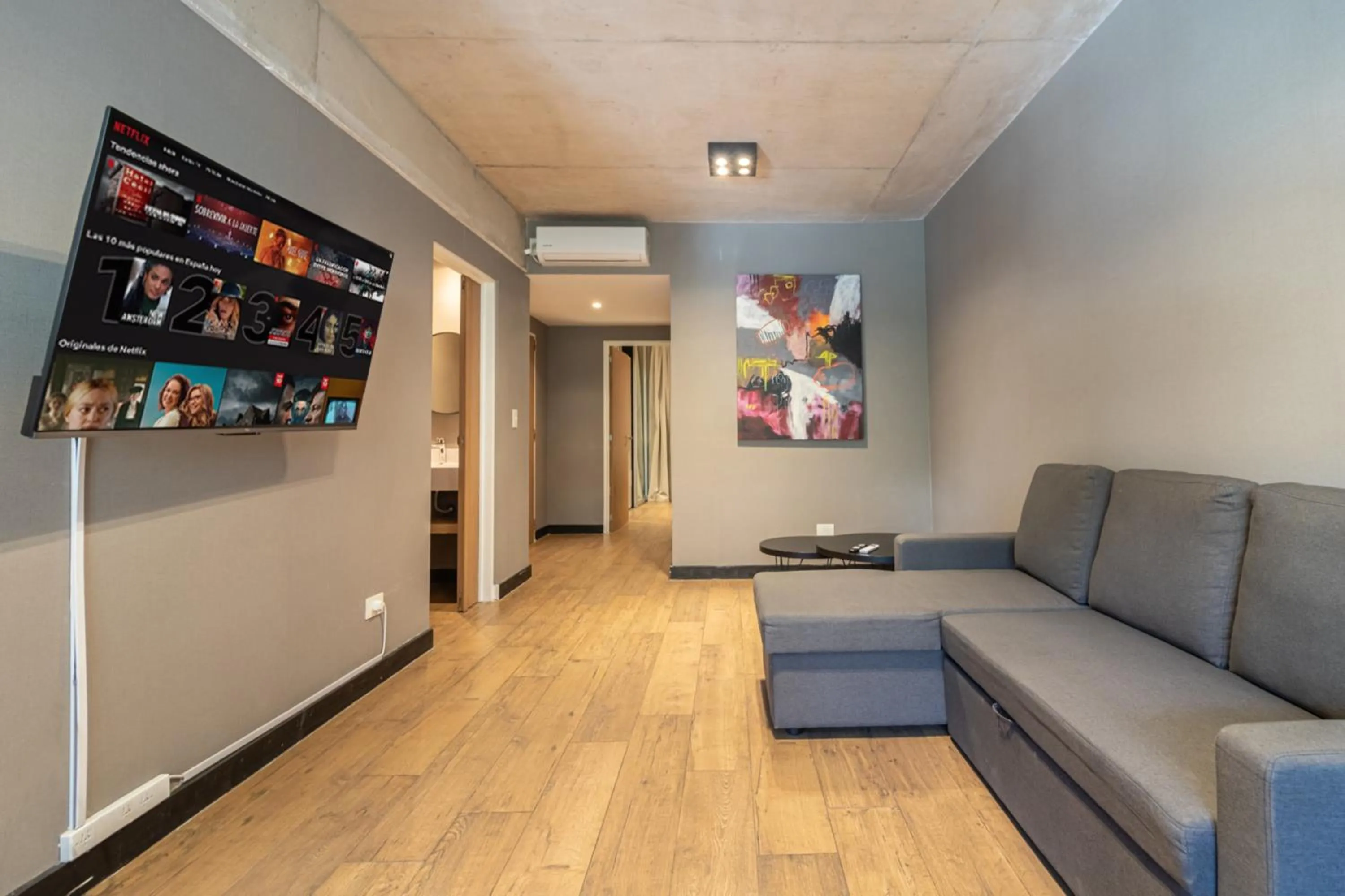 TV and multimedia in Live Soho Boutique Apartments Palermo Hollywood