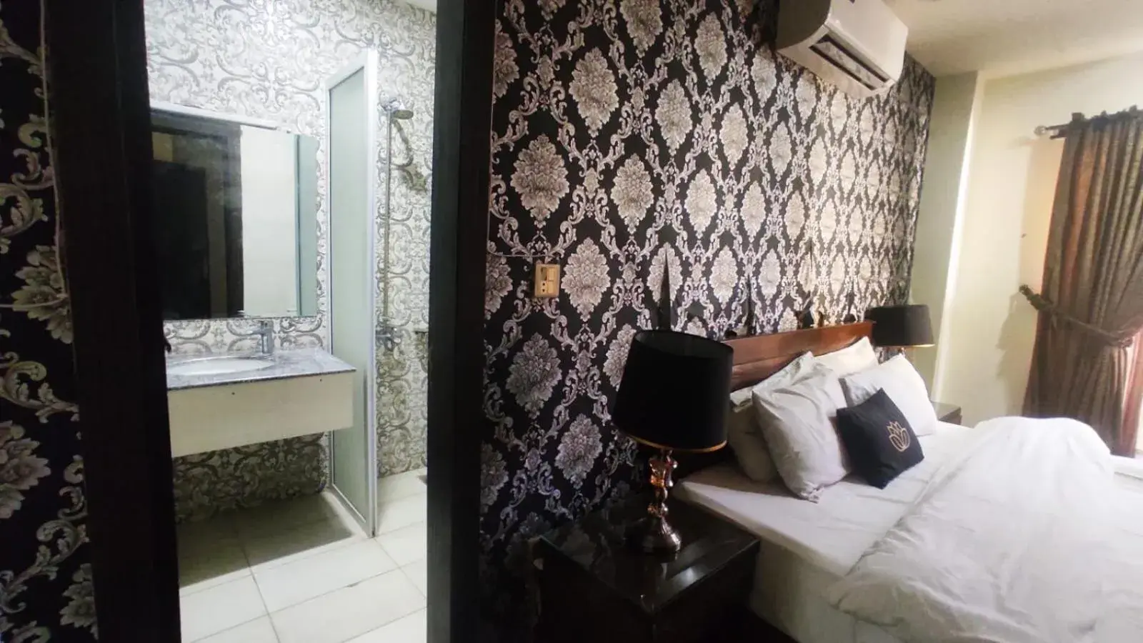 Bed in Hotel Daffodils Bed in Hotel Daffodils