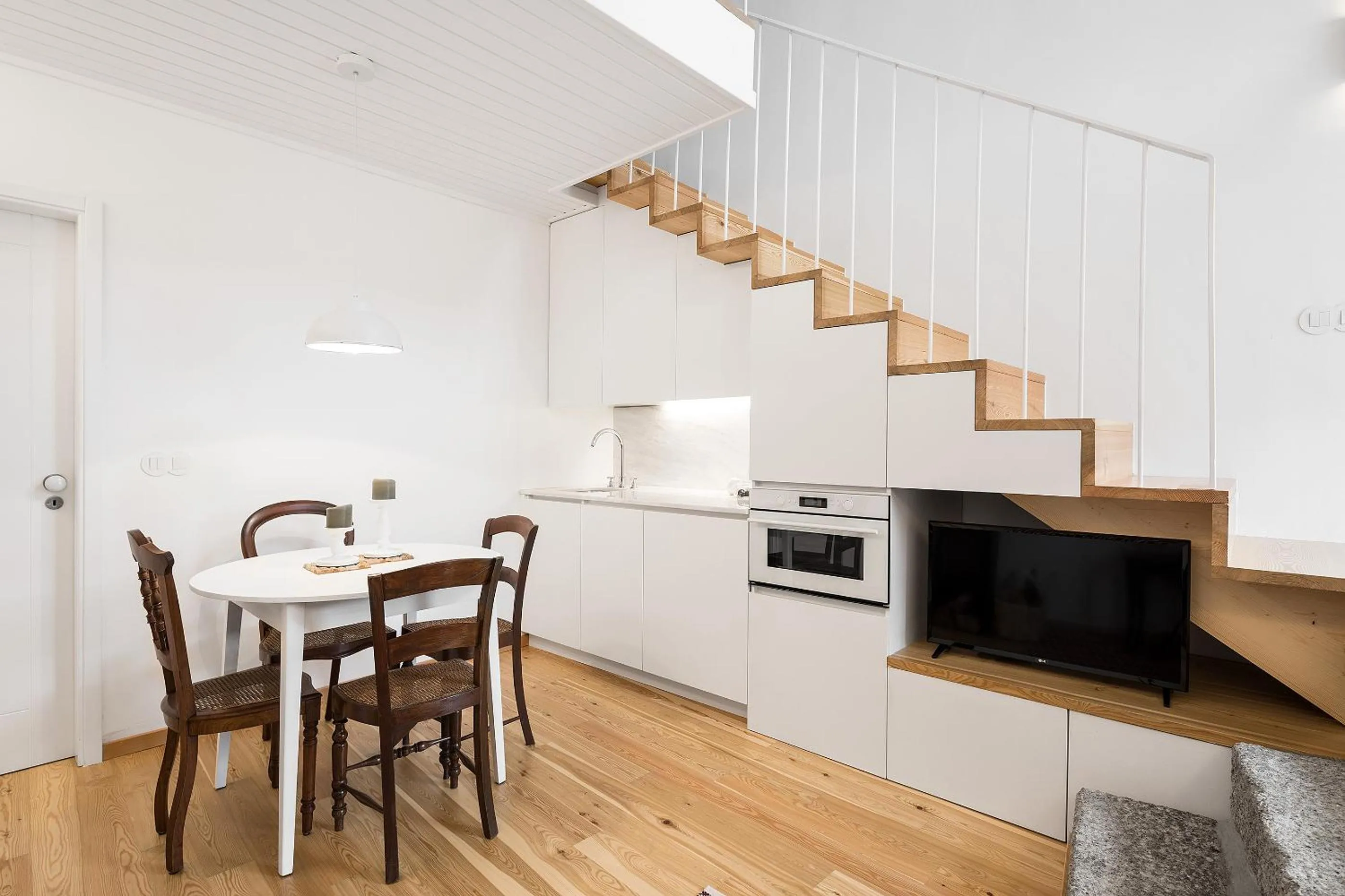 Kitchen or kitchenette in Casas Rossio by Casas com Estória Boutique Houses