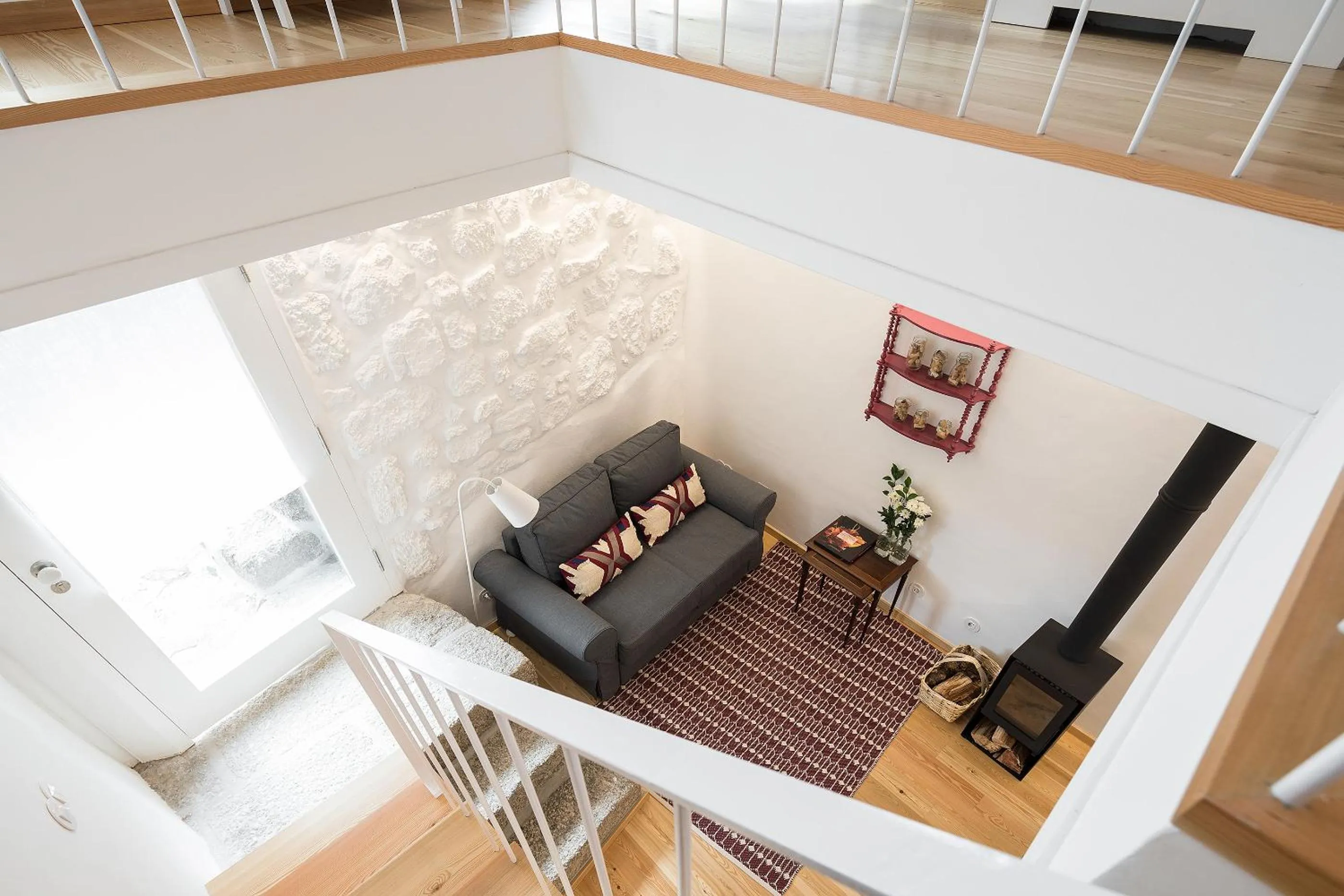 Living room in Casas Rossio by Casas com Estória Boutique Houses