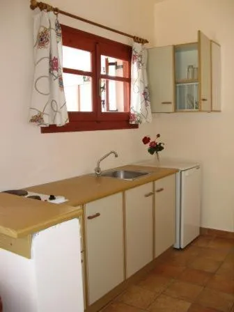 Kitchen or kitchenette in Hotel Heleni Apartments